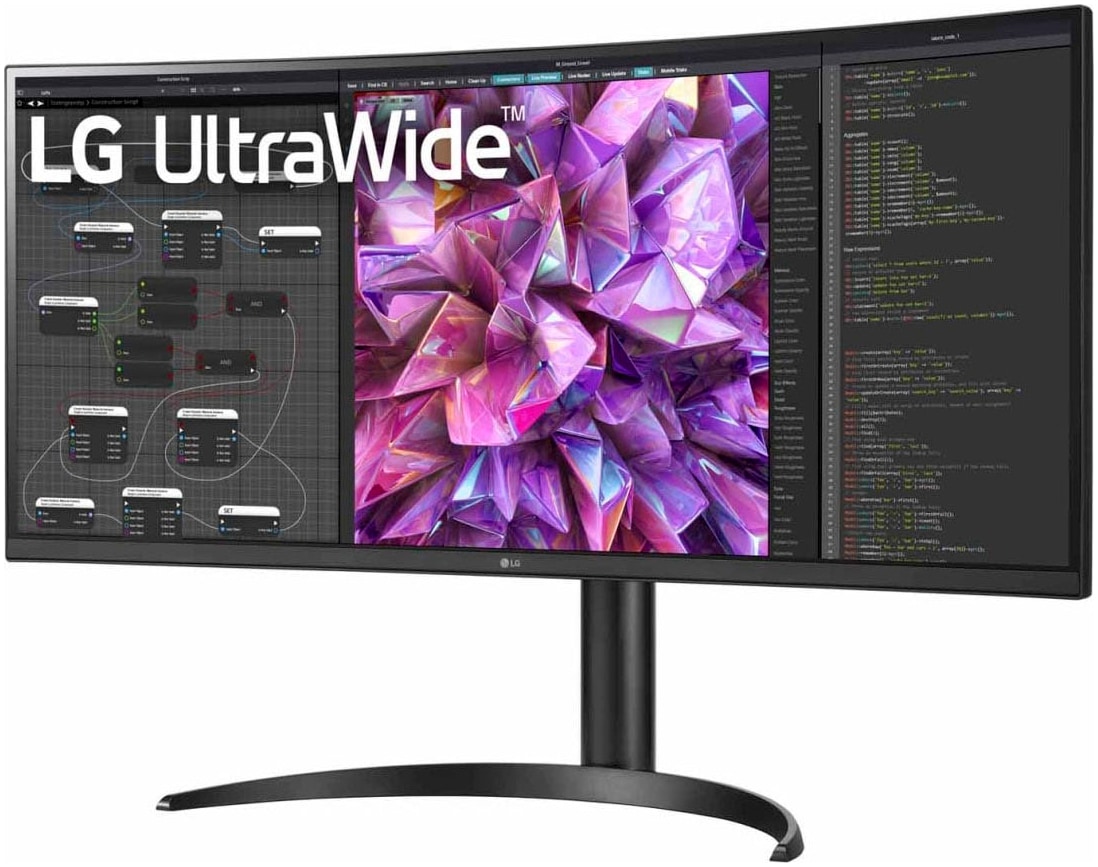 LG Curved-LED-Monitor »34WQ75X«, 87 cm/34 Zoll, 3440 x 1440 px, UWQHD, 5 ms Reaktionszeit, 60 Hz