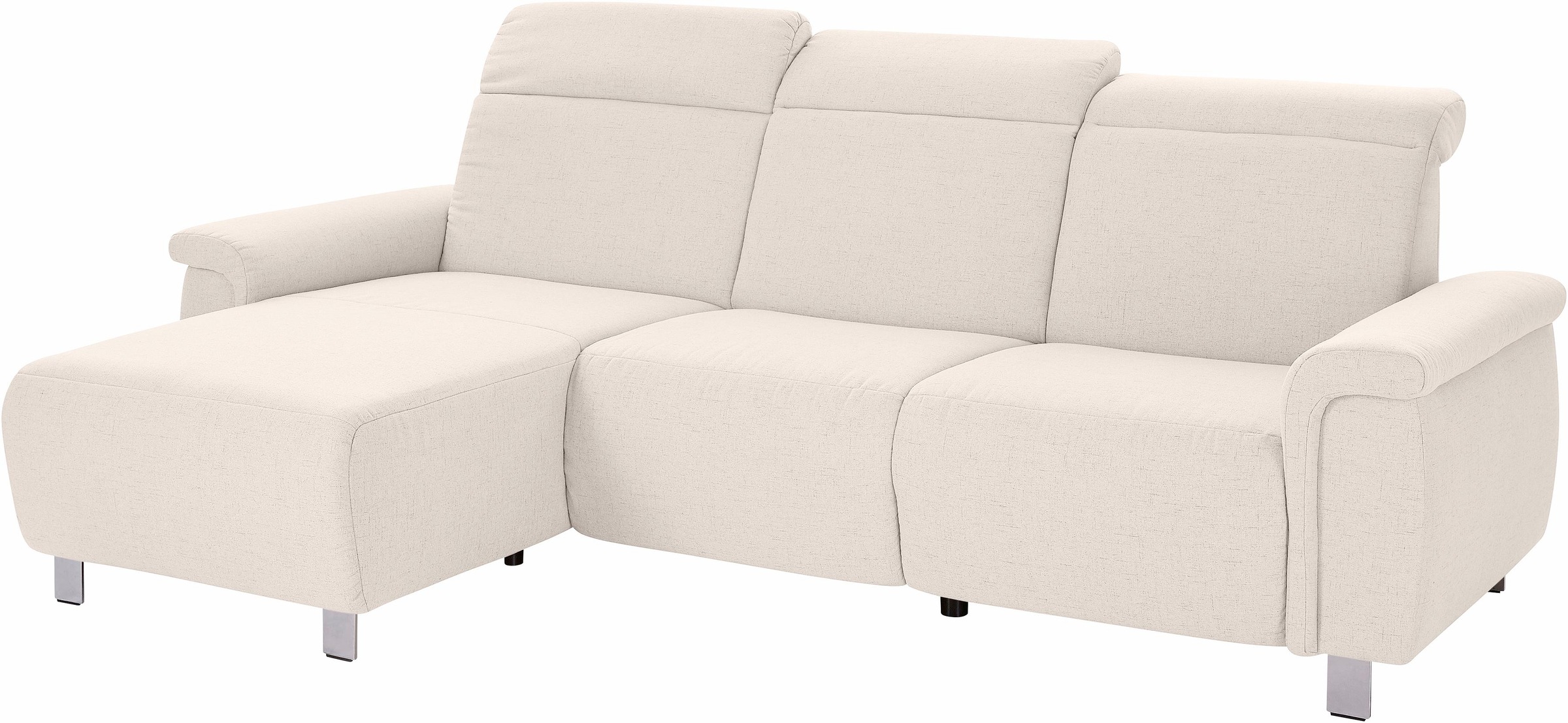 sit&more Ecksofa »Township L-Form«, wahlweise mit elektrischer Wallfree-Funktion