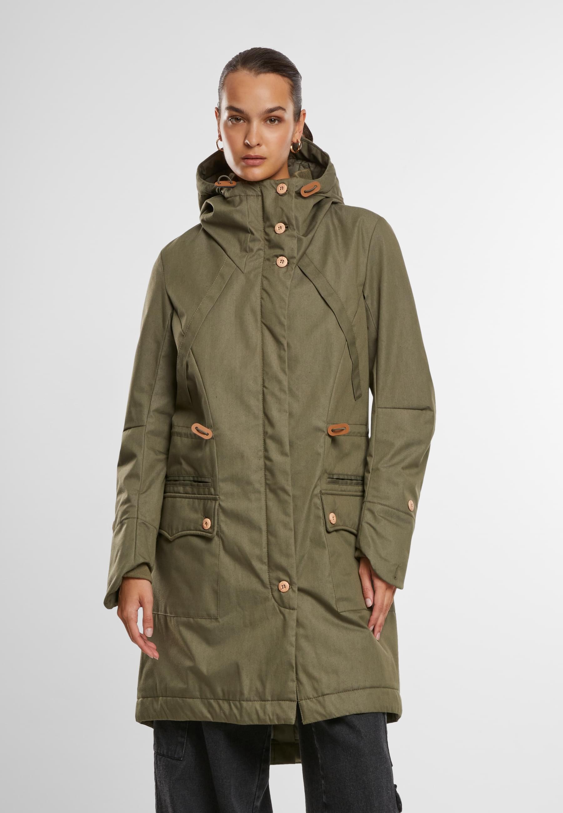 Thumbnail - Brandit Parka "Brandit Brandit Women Mayleene Winterparka" 1 Stk. tlg. mit Kapuze