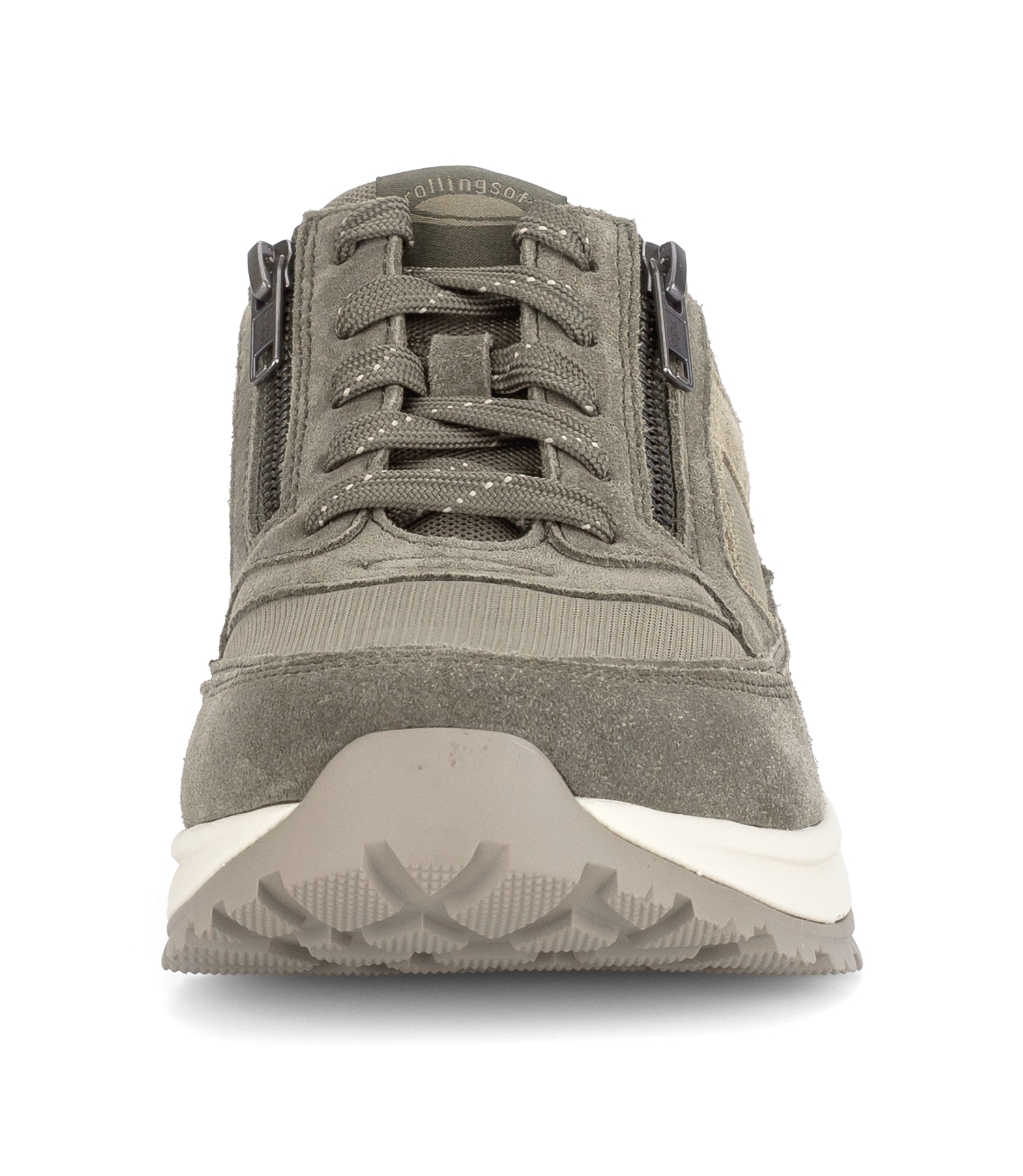rollingsoft Keilsneaker  , Schnürschuh, Halbschuh, Freizeitschuh, Außenreißverschluss, G-Weite
