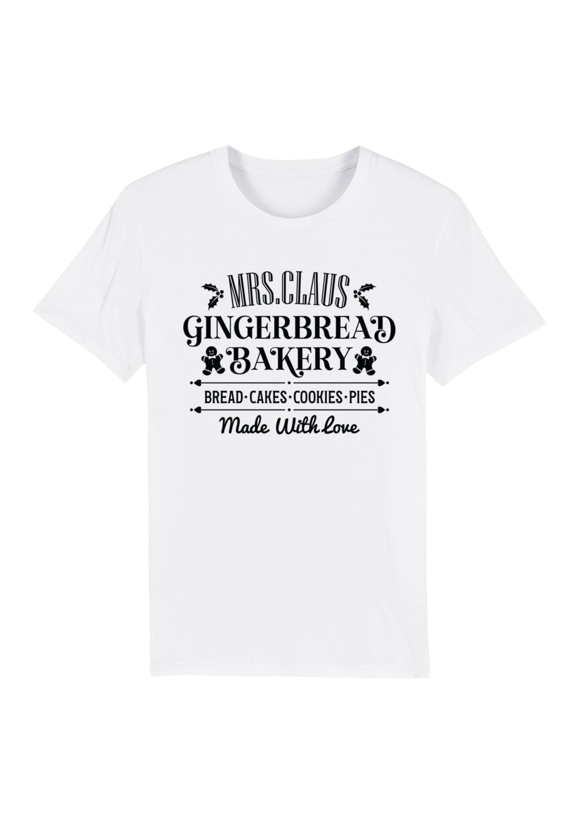 F4NT4STIC T-Shirt »Santas Gingerbread Bakery Weihnachten«, Premium Qualität