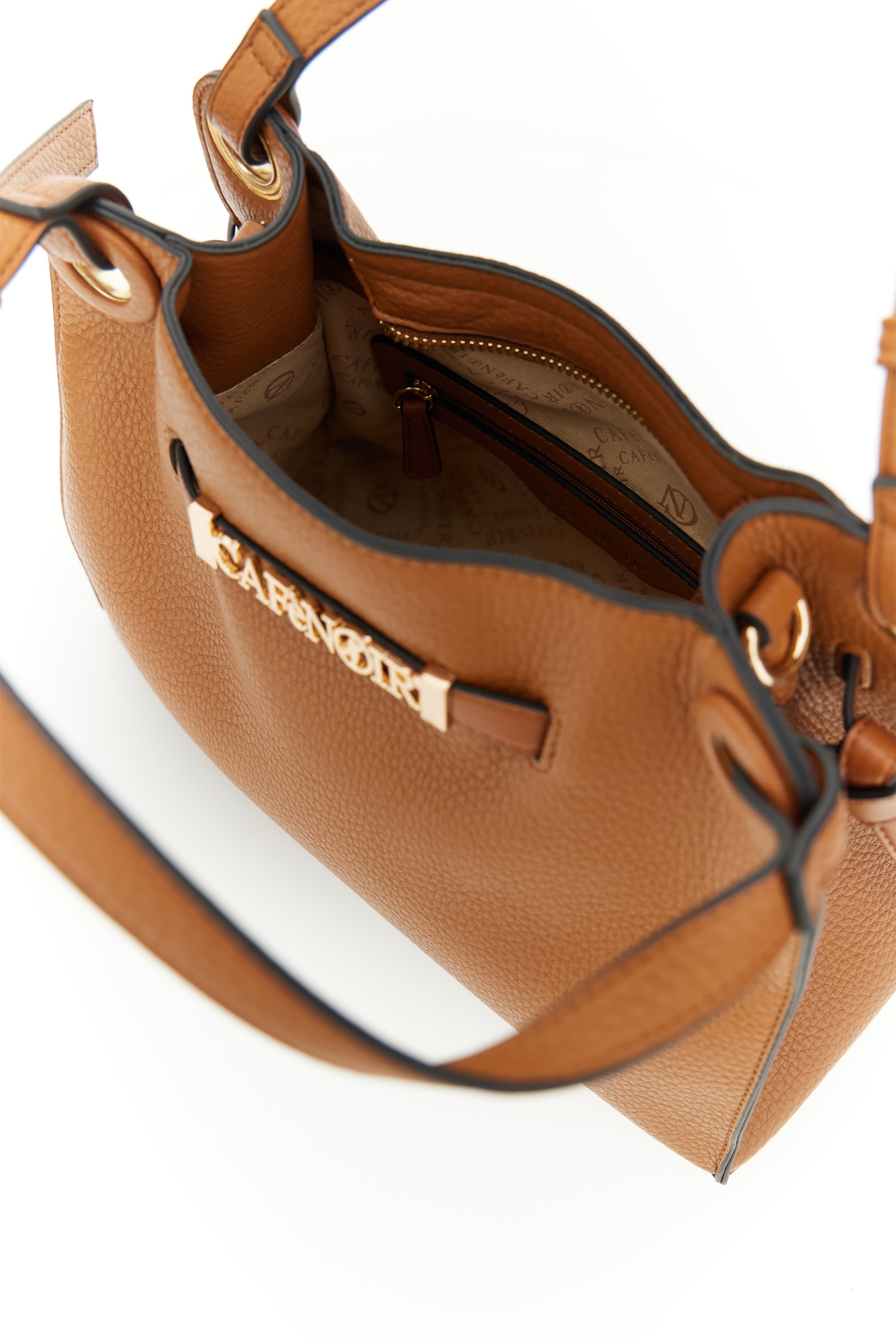 CAFèNoir Tragetasche »TOTE BAG WITH LETTERING C3WD1109 Damen« Tragetasche Damen, Shopper, Einkaufstasche, Fashion, Lifestyle, Sale