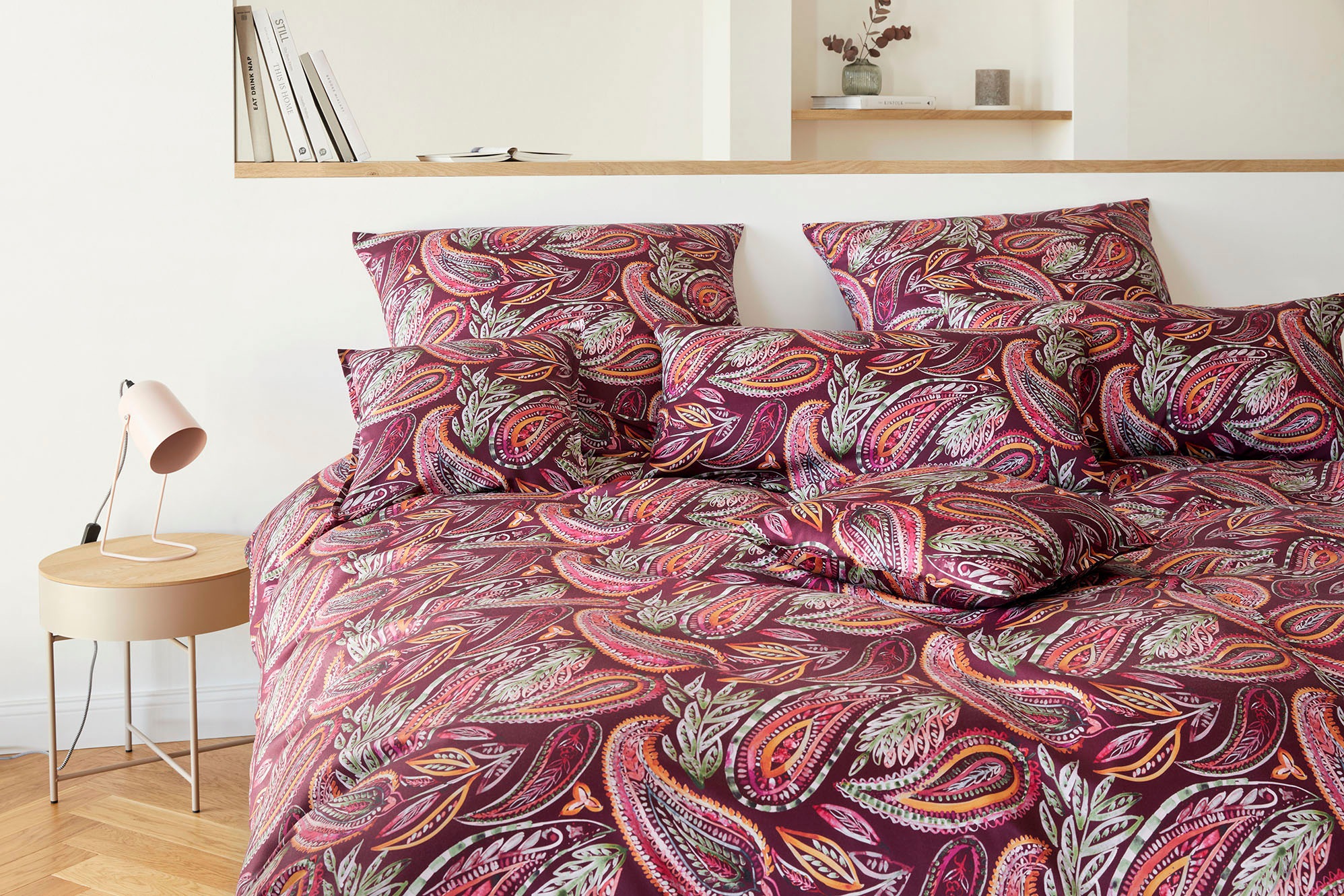 Elegante Bettwäsche "Decoration" 2 Stk. angenehmes Hautgefühl günstig online kaufen