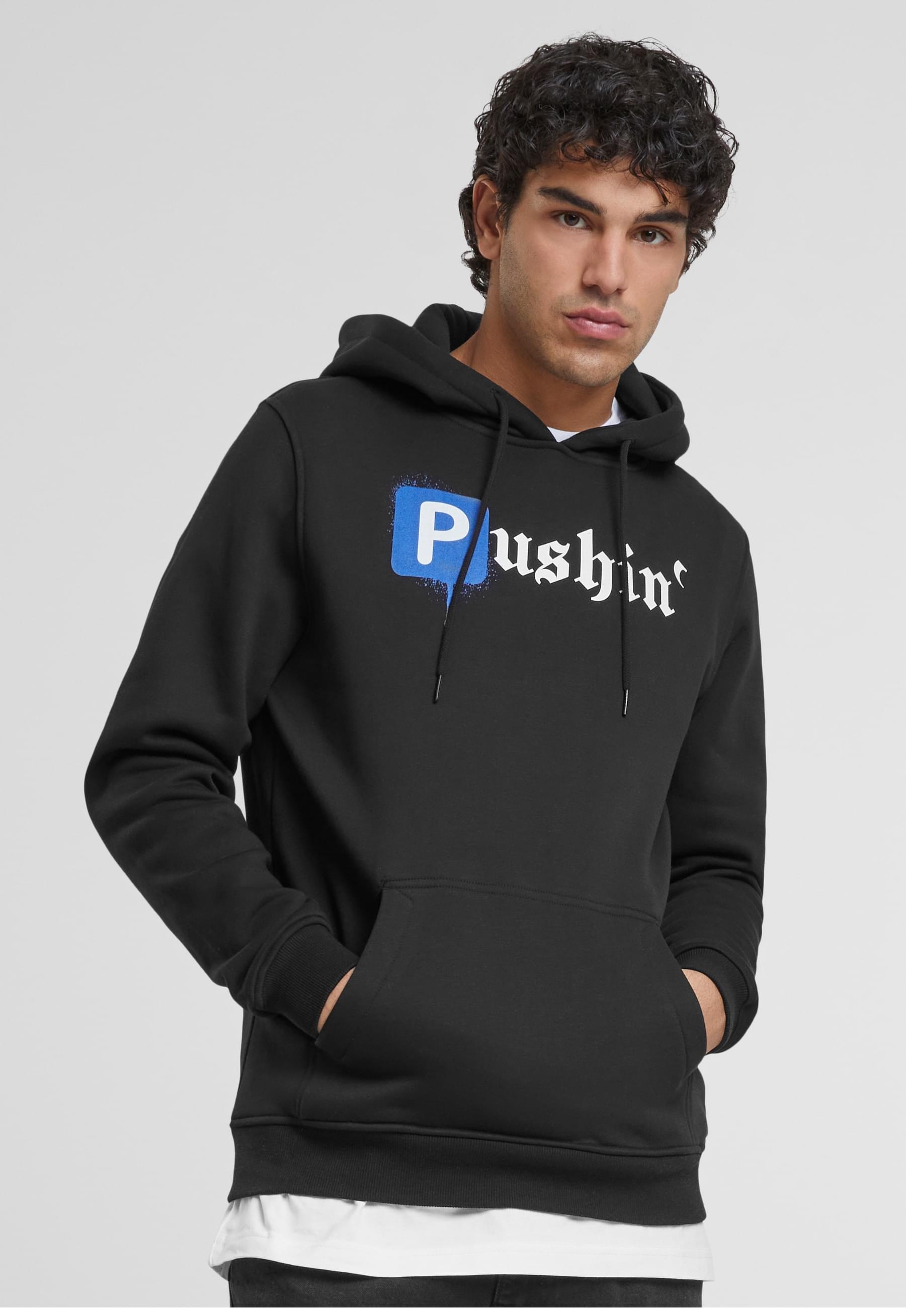 MisterTee Kapuzensweatshirt »MisterTee Herren Pushin P Hoody«, (1 tlg.)