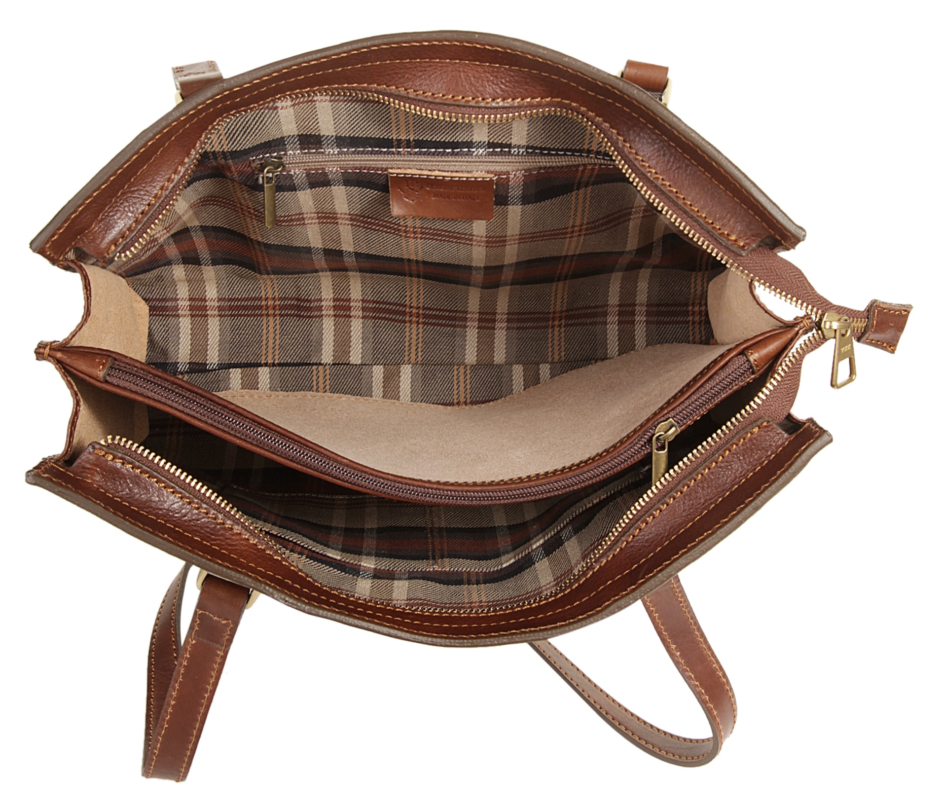 Piké Shopper, echt Leder, Made in Italy
