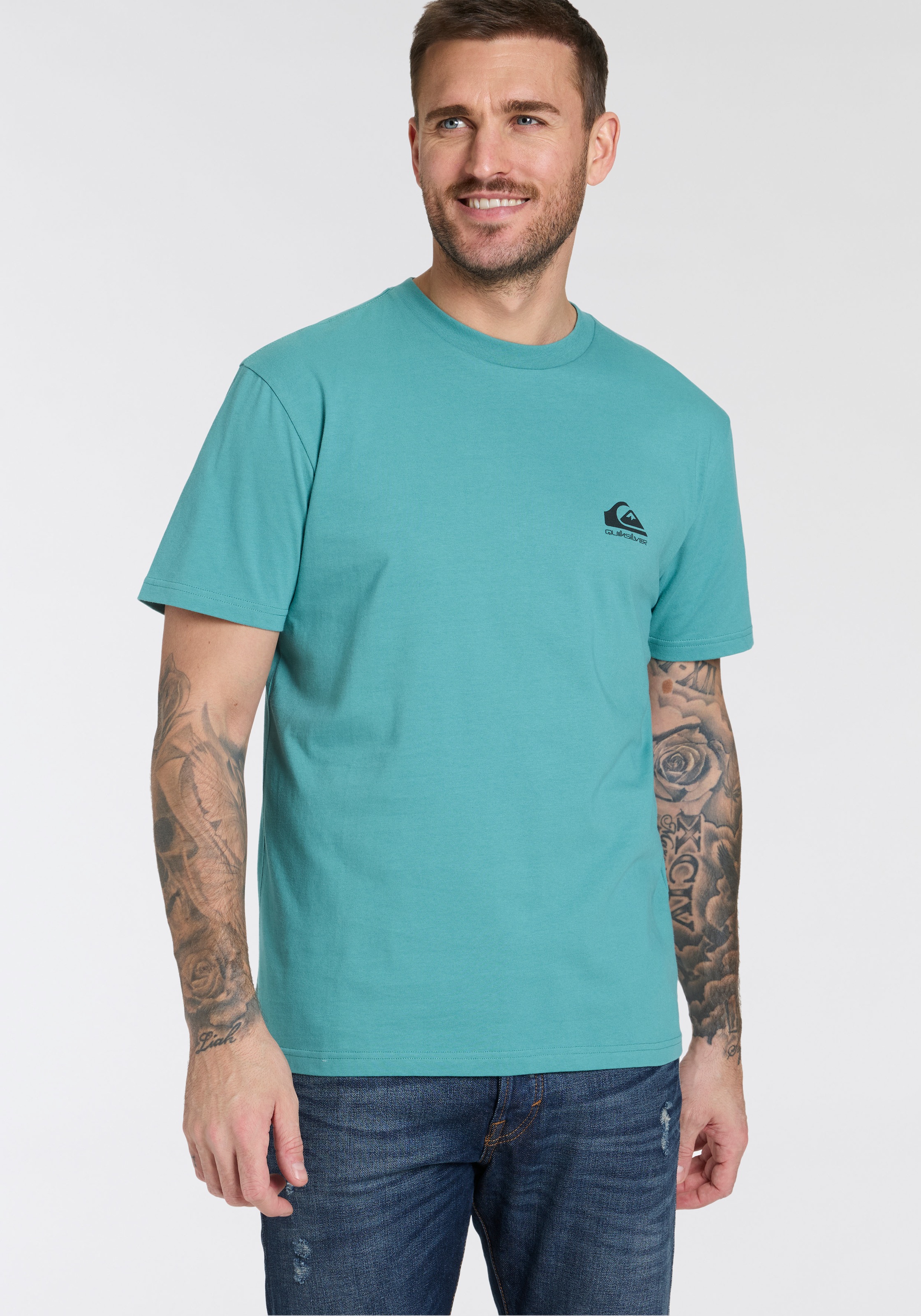 Quiksilver T-Shirt "NOTCHED SHORT SLEEVE TEE PACK3 YM", (3 tlg.) günstig online kaufen