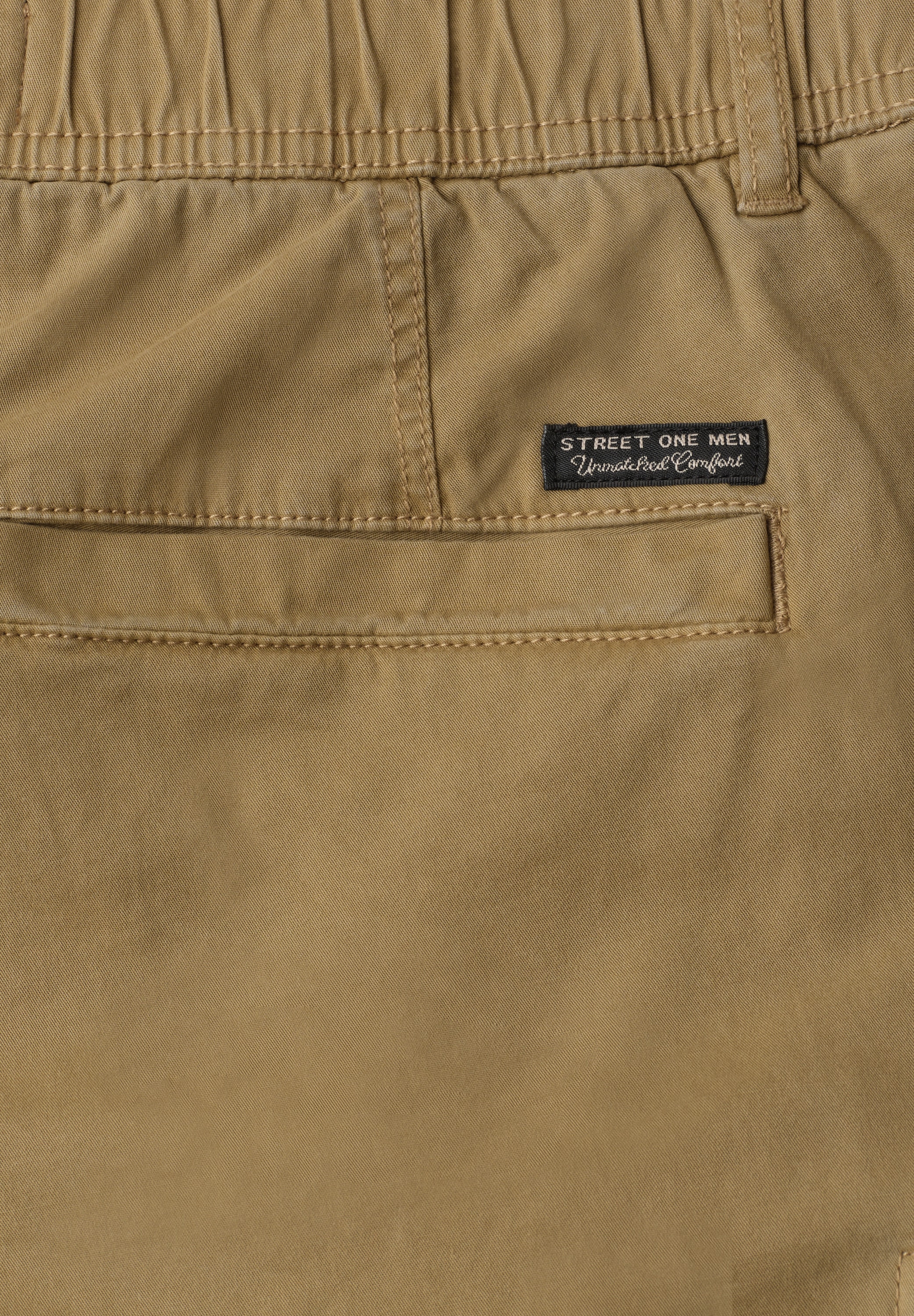 STREET ONE MEN Bermudas  aus Baumwolle mit Stretchanteil