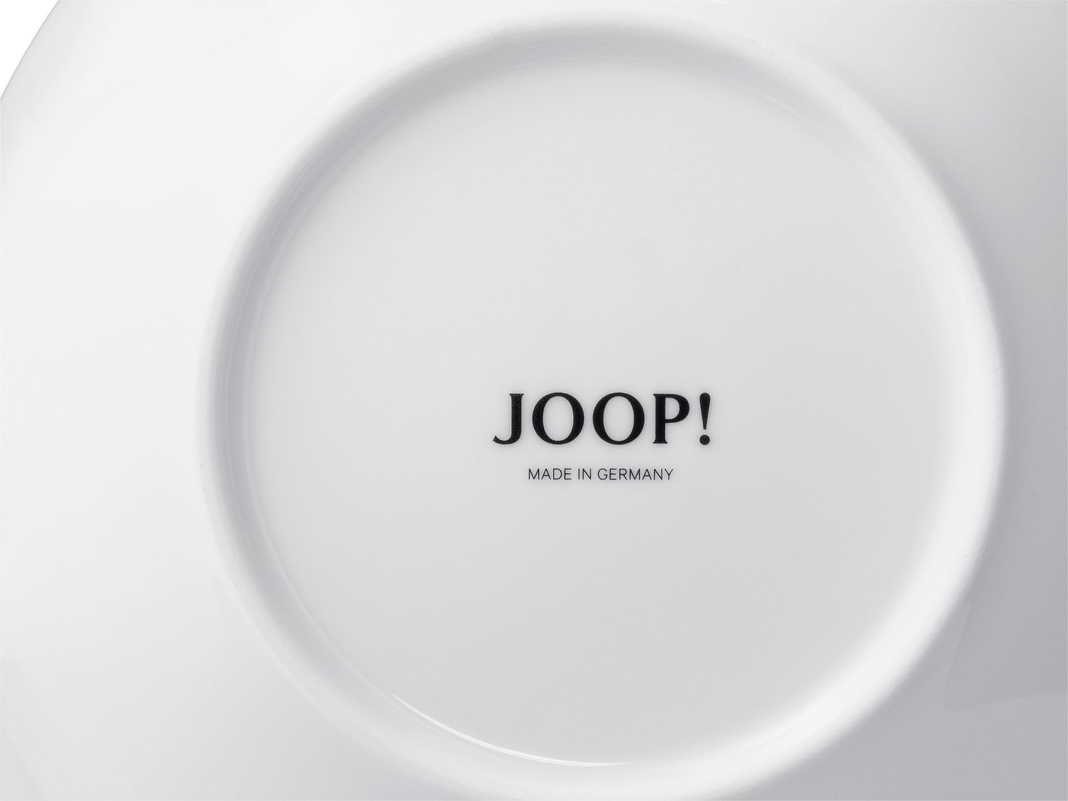 JOOP! Platzteller »JOOP! SINGLE CORNFLOWER«, (1 tlg.), hochwertiges Porzellan mit einzelner Kornblume als Dekor, Ø 33 cm