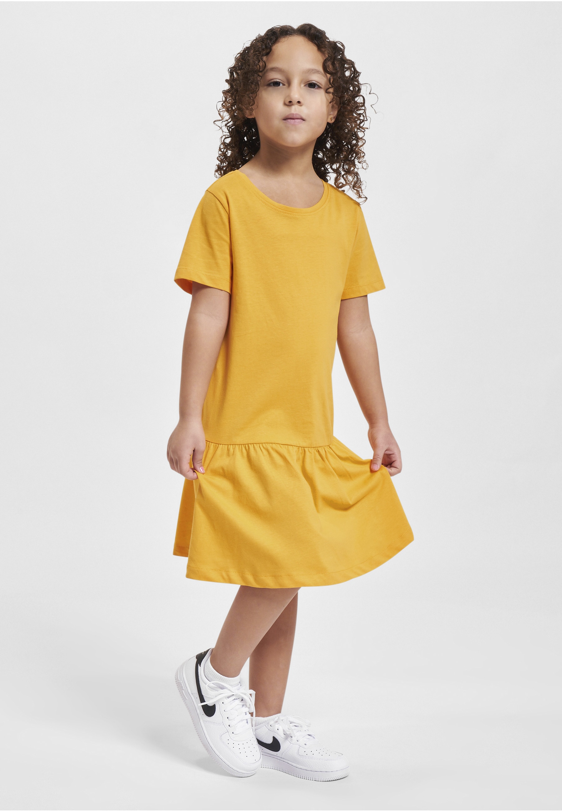 URBAN CLASSICS Shirtkleid »Urban Classics Damen Girls Valance Tee Dress« 1 Stk. tlg.