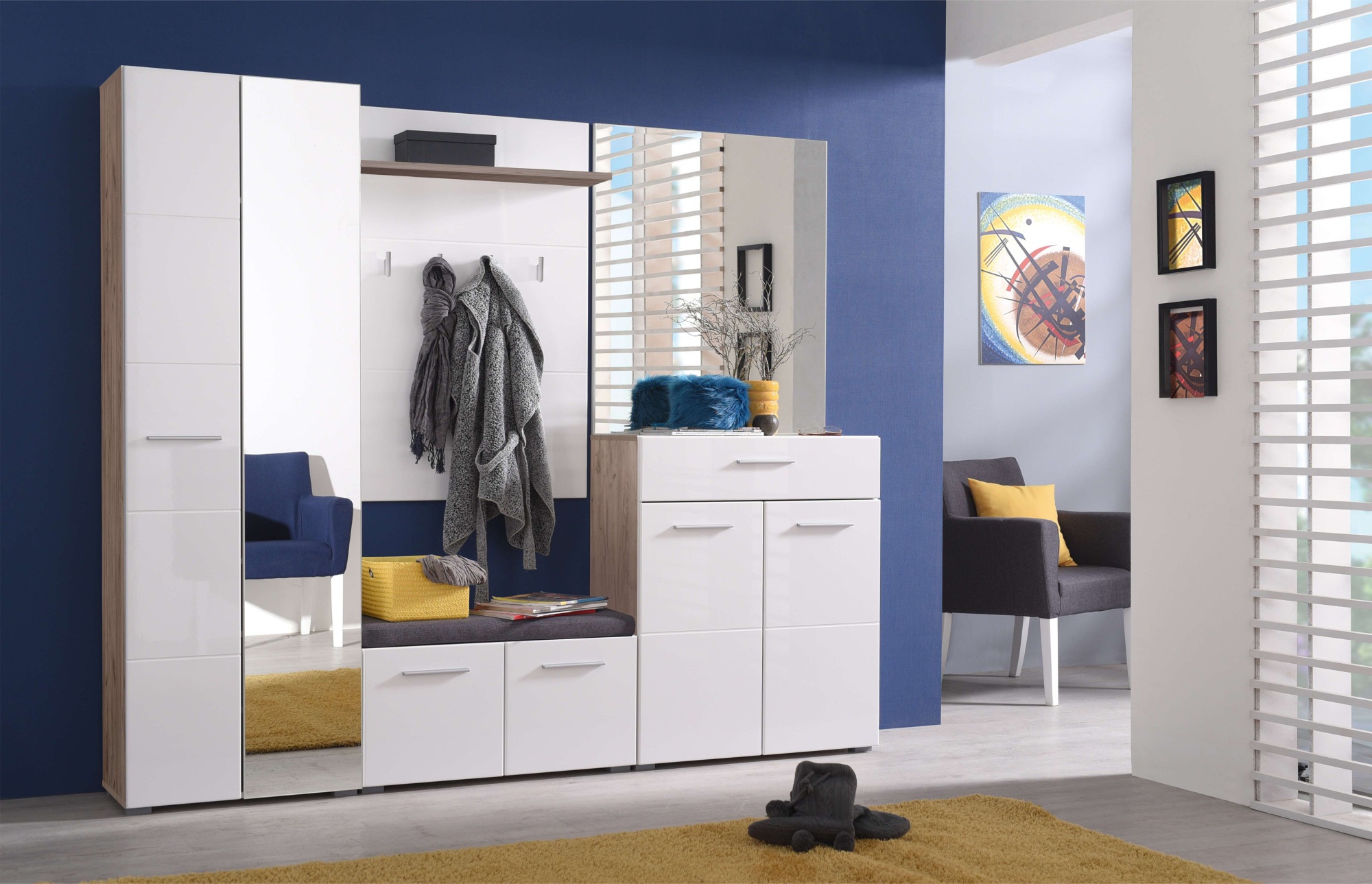 Home affaire Schuhschrank "Beny, Schuhkommode, Schuhregal, mit einer Schubl günstig online kaufen