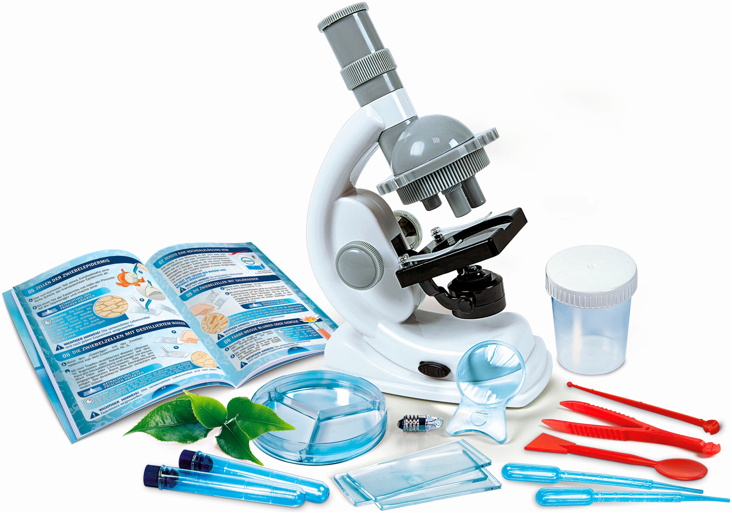 Clementoni® Experimentierkasten »Galileo, Natur unter dem Mikroskop«