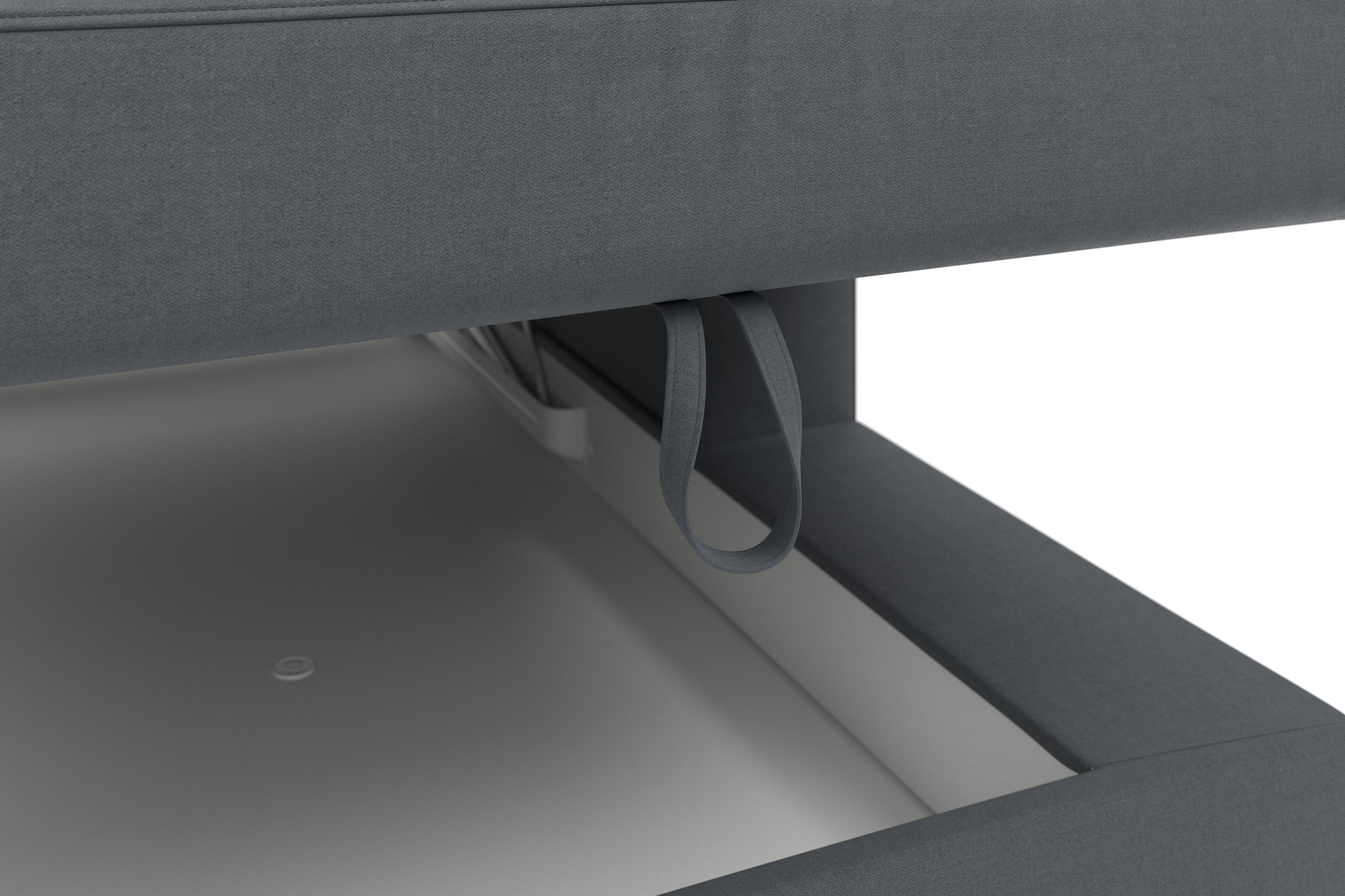sit&more Ecksofa »Olsen L-Form«, inklusive Sitztiefenverstellung, wahlweise mit Bettfunktion, 15cm hoch
