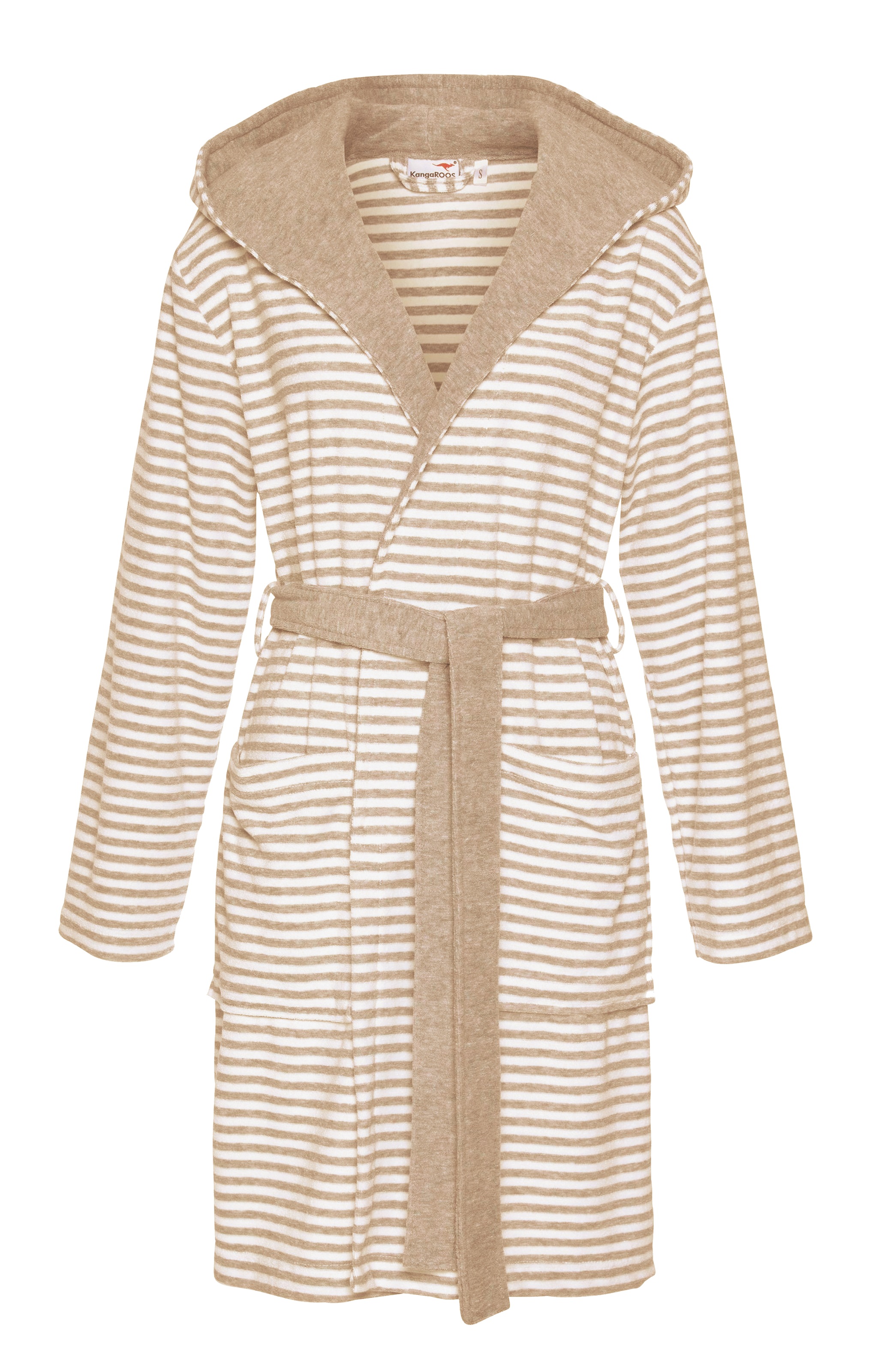 KangaROOS Damenbademantel "Luana, ideal für Sauna & Spa, Hotelbademantel, M günstig online kaufen