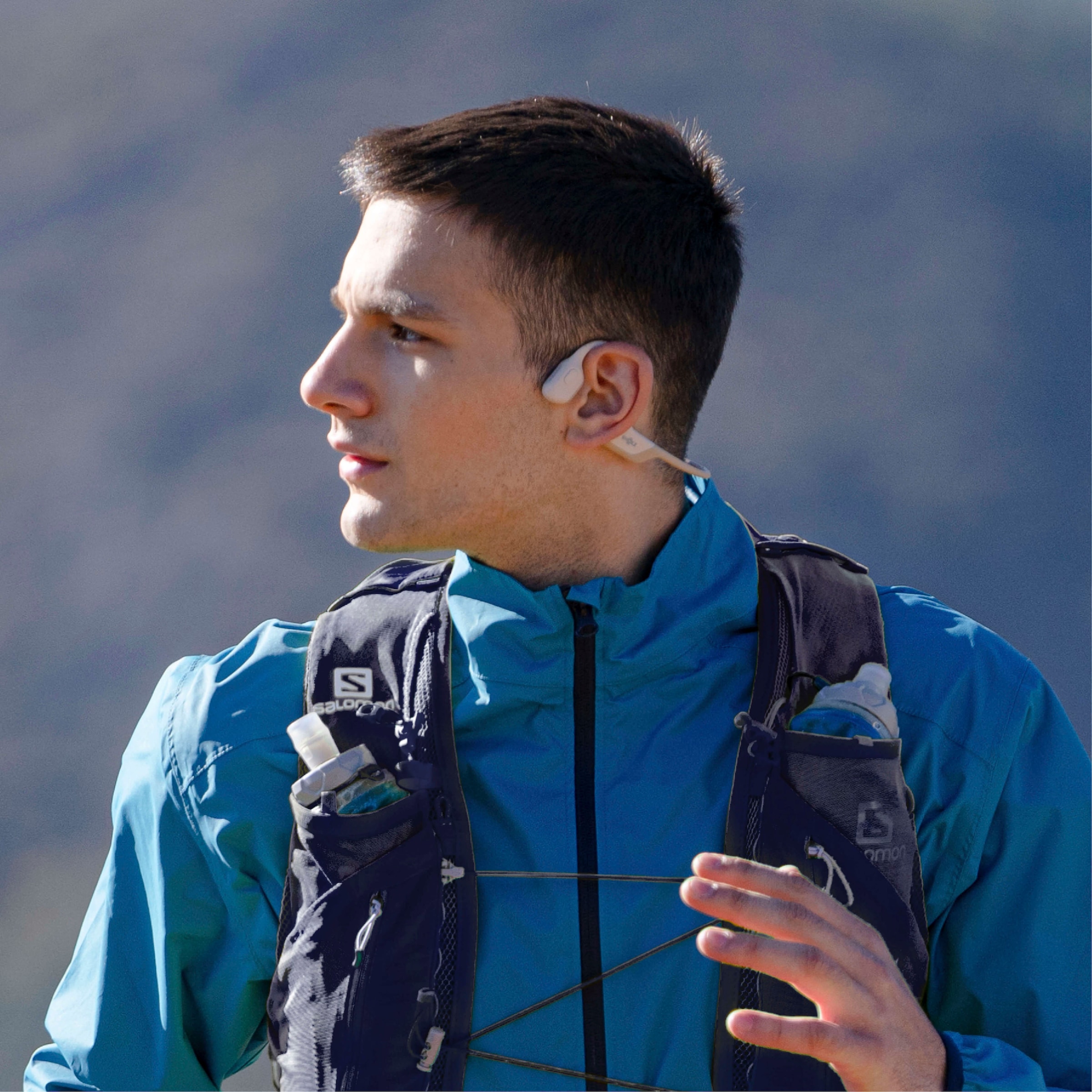 Shokz Sport-Kopfhörer »OpenRun Pro«, Bluetooth, Noise-Cancelling