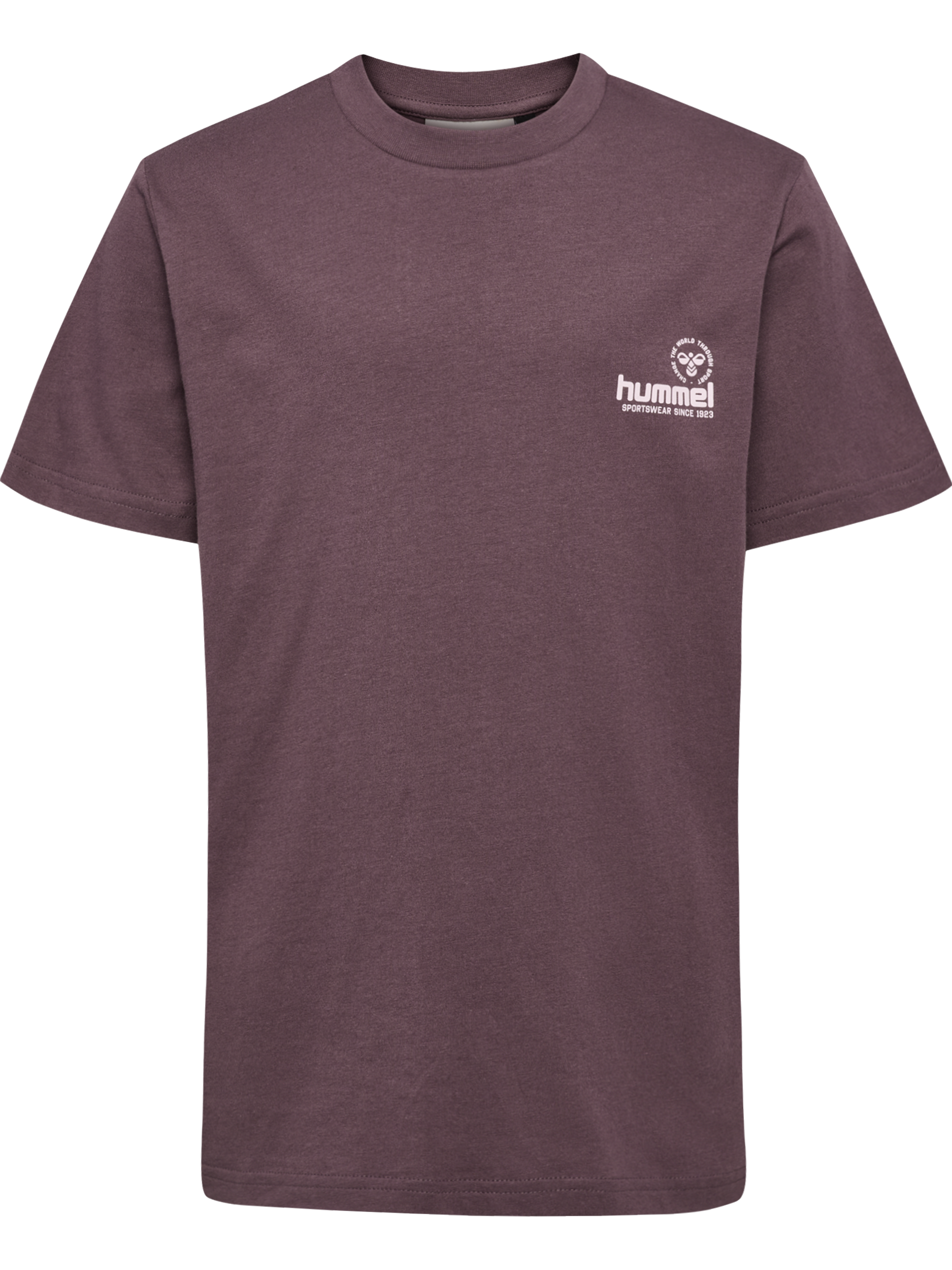 hummel T-Shirt "HMLJR REG GRAPHIC T-SHIRT S/S" normale Passform, für Kinder und Jugendliche, aus Baumwolle