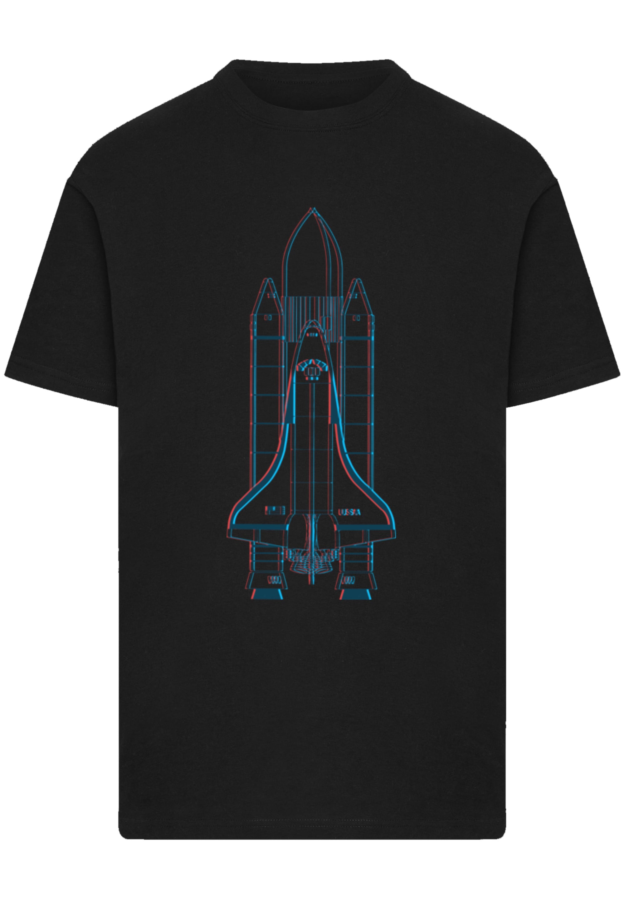 F4NT4STIC T-Shirt »NASA Space Shuttle Enterprise Two Tone«, Premium Qualität