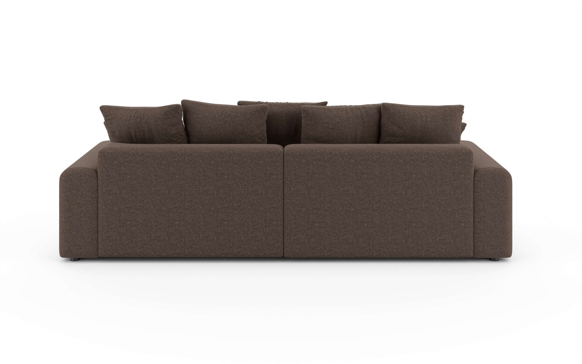 Home affaire Ecksofa »LAKESIDE klein mit Bettfunktion und Bettkasten, B/T/H 235/142/84 cm«, L-Form, Recamiere beidseitig montierbar, mit Wellenunterfederung