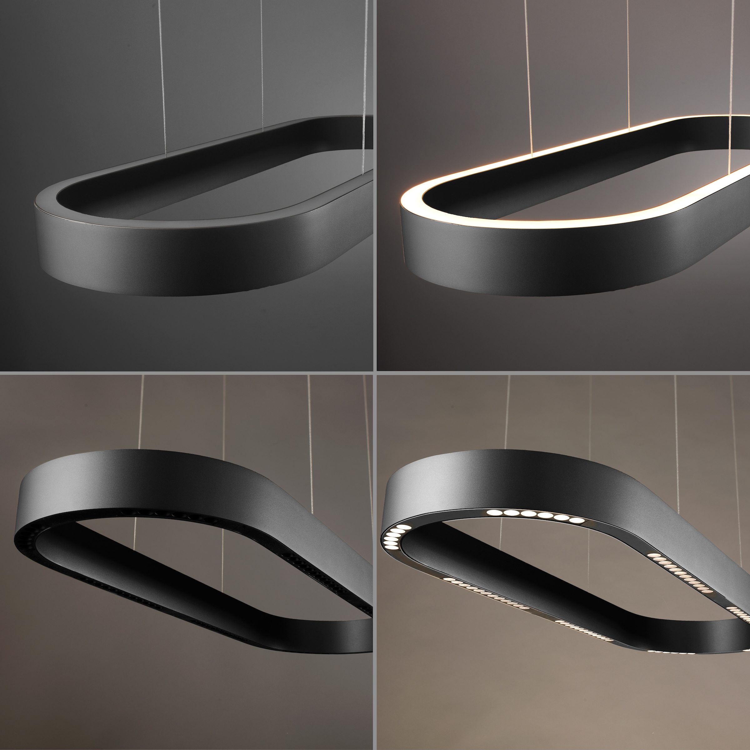 Neuhaus Q DESIGN CONTROL LIGHTS LED Pendelleuchte »Q-STRETTO« LED-Board 1 Stk. warmweiß - kaltweiß