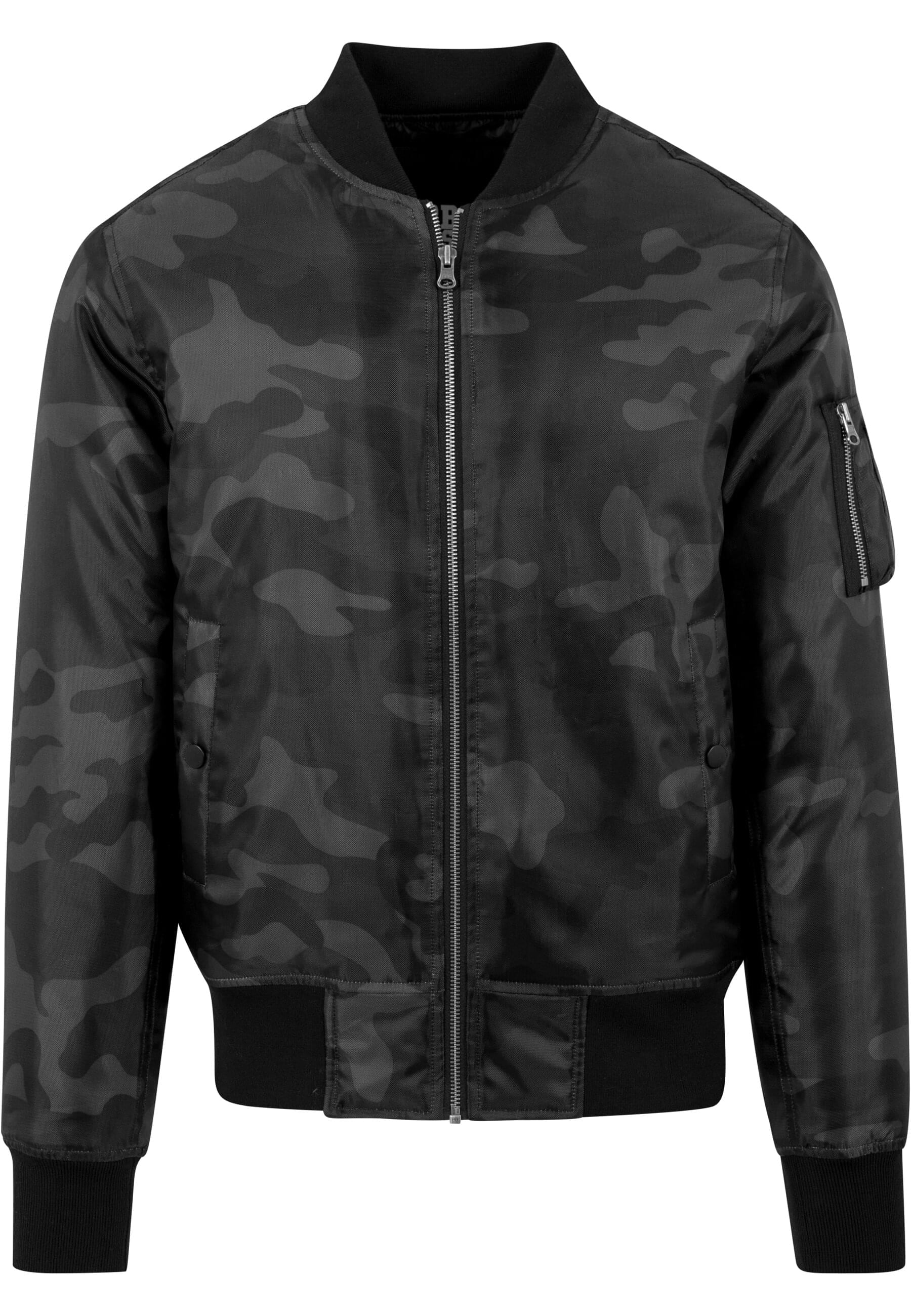 Anorak »Urban Classics Herren Camo Basic Bomber Jacket«, (1 St.), ohne Kapuze