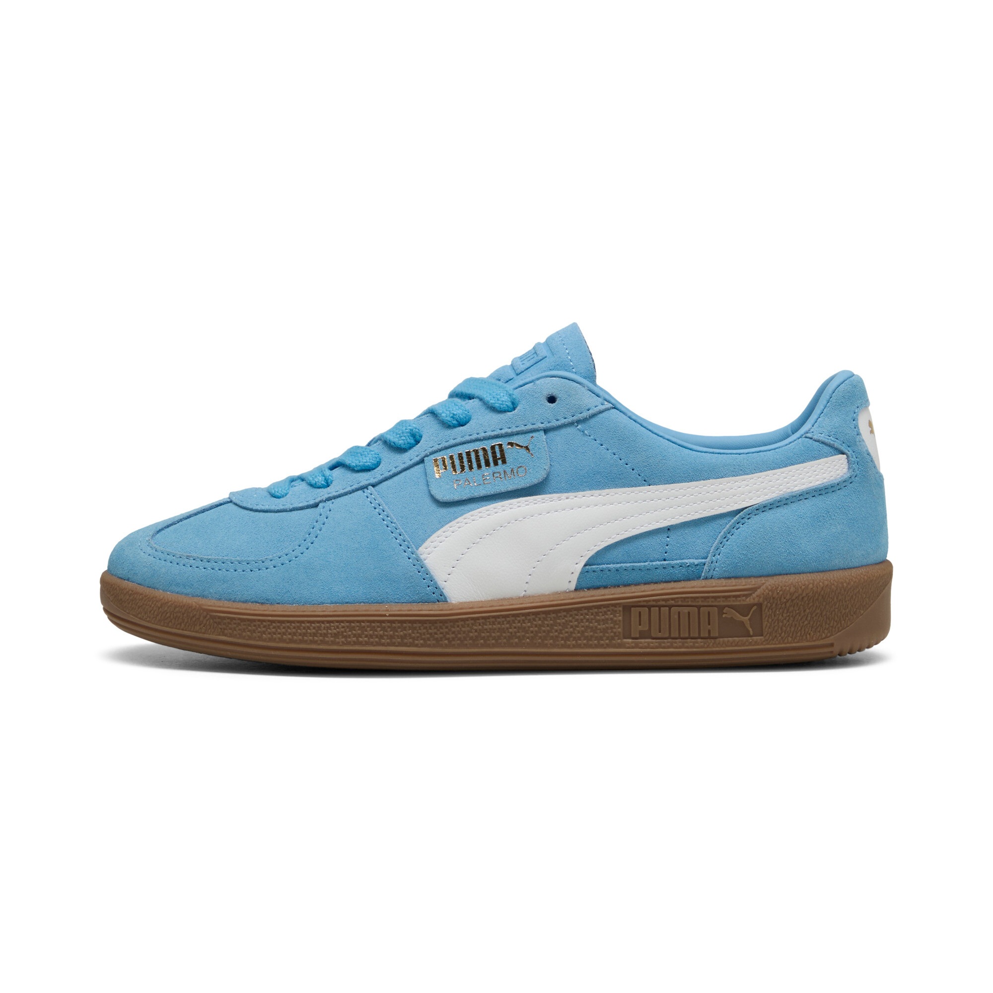 PUMA Sneaker "PALERMO" aus Leder, mit Synthetik-Innenmaterial, mit Schnürve günstig online kaufen