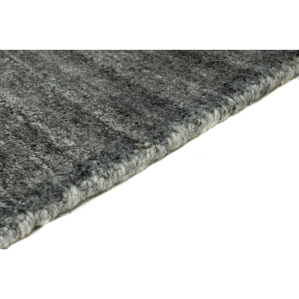 morgenland Wollteppich »Gabbeh - Loribaft Perser - 160 x 90 cm - grau«, rechteckig