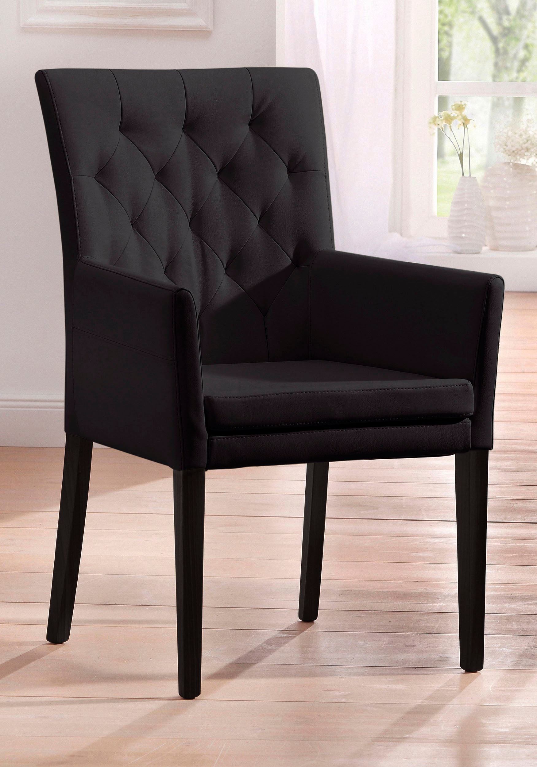 Home affaire Armlehnstuhl "Colorado" () 1 Stk.Beine aus massiver Buche, wen günstig online kaufen