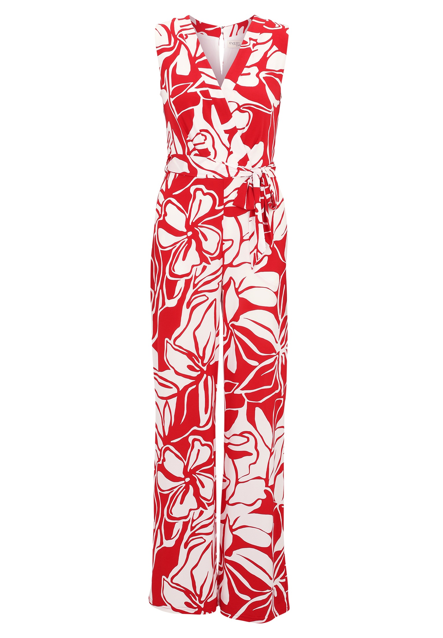 Vera Mont Overall "Vera Mont Damen Jumpsuit mit Bindegürtel", (1 tlg.), Dru günstig online kaufen