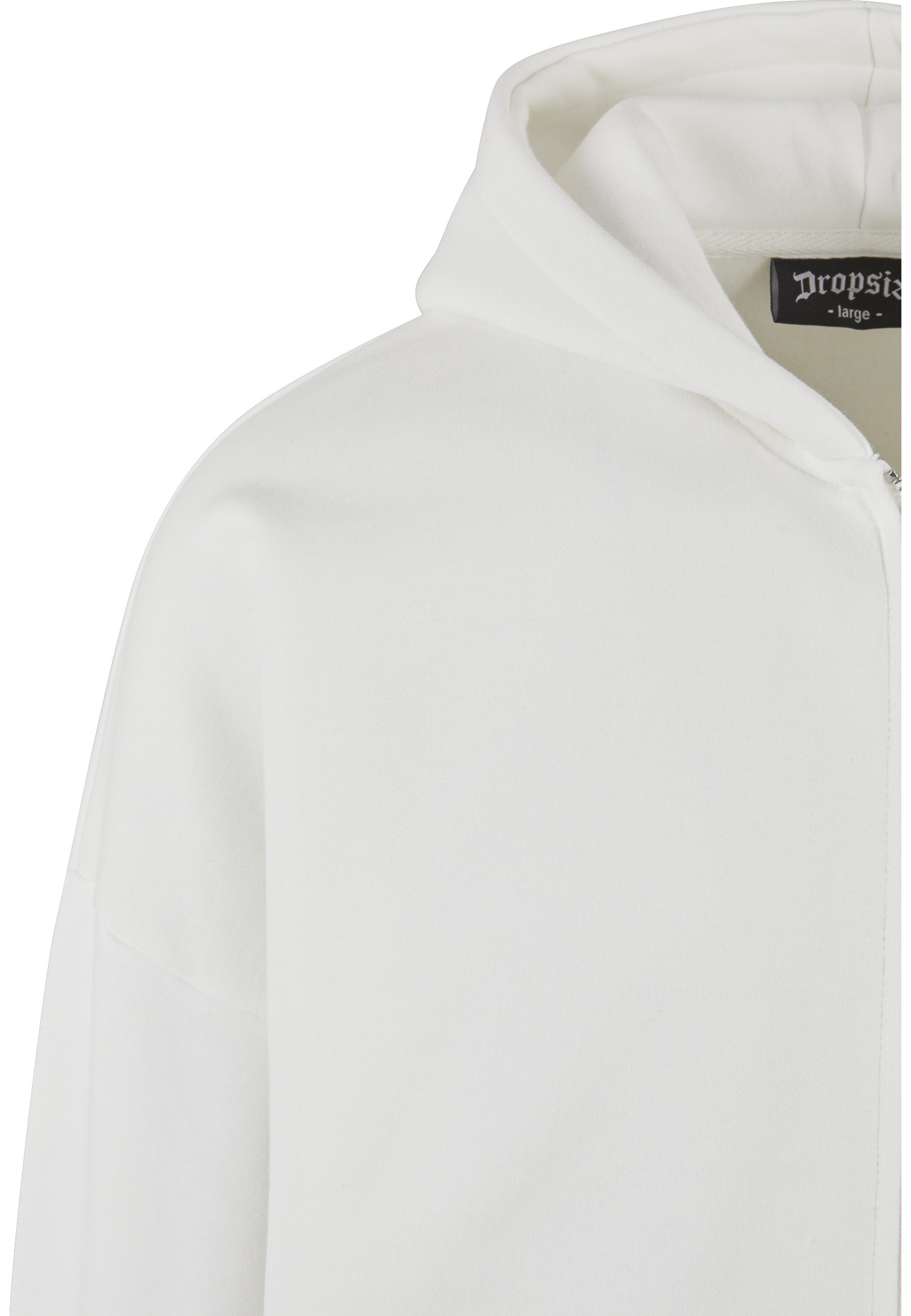Dropsize Kapuzensweatshirt »Dropsize Herren Super Heavy Oversize Blank Zip Hoodie«, 1
