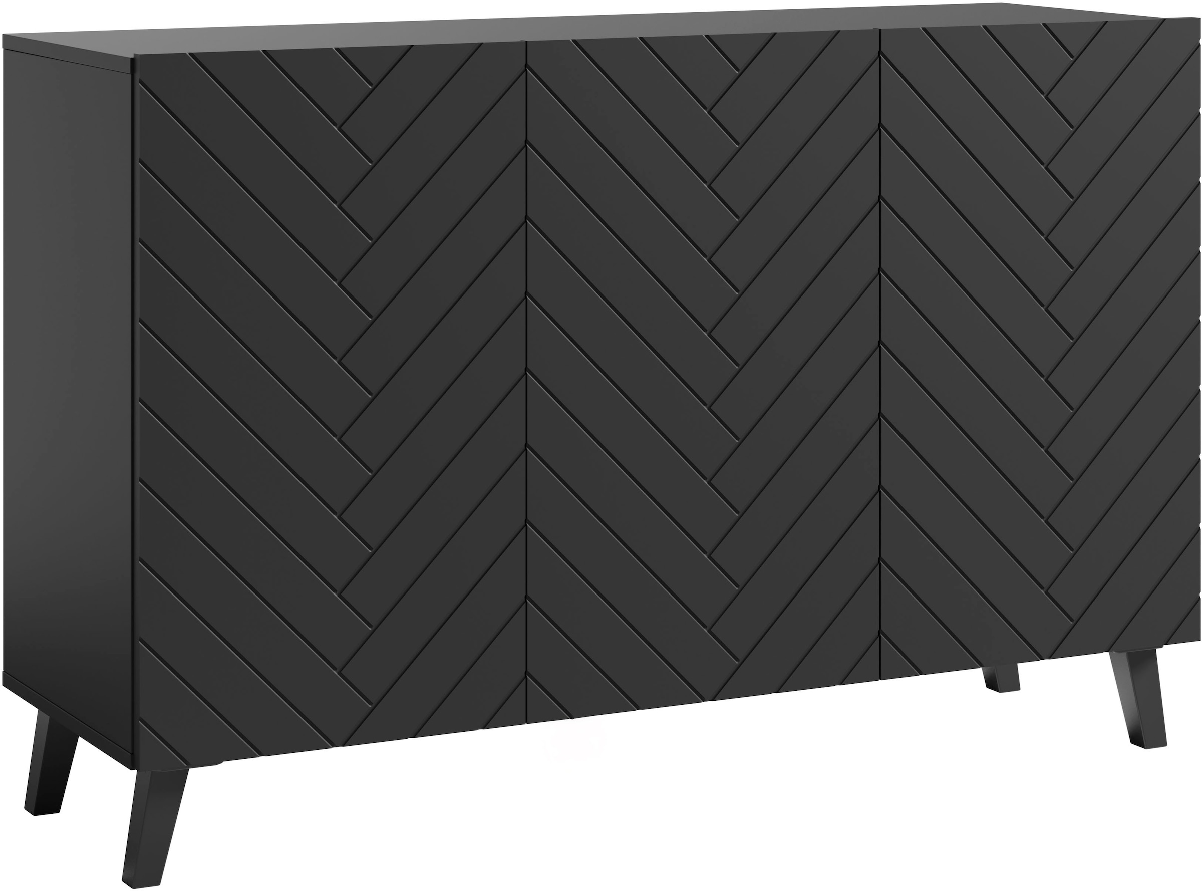 INOSIGN Sideboard »SIDEBOARD PHUKET«, (1 St.), Modernes Sideboard mit 6 Fächern, Breite 120 cm