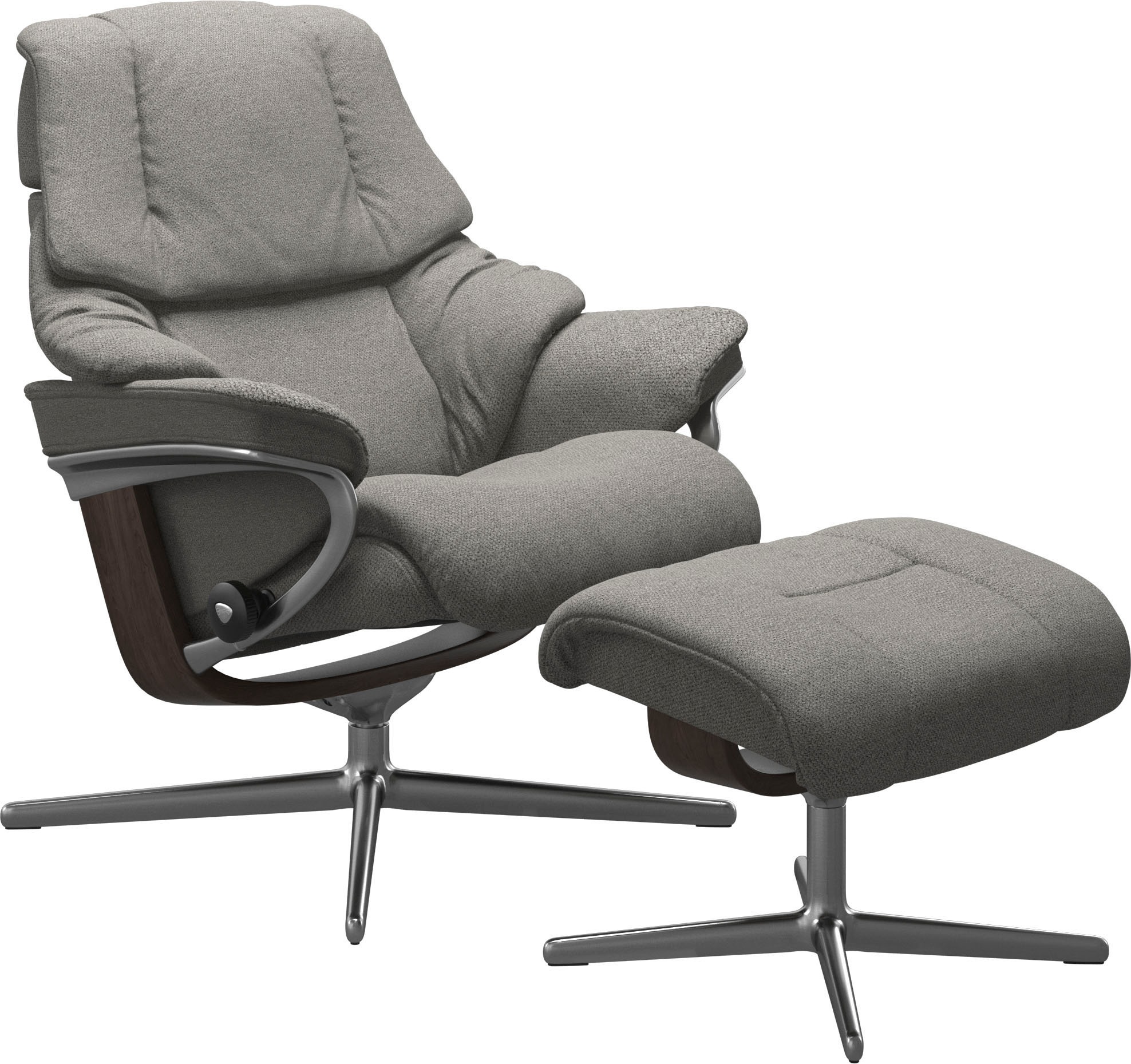 Stressless Relaxsessel "Reno", mit Cross Base, Größe S, M & L, Holzakzent W günstig online kaufen