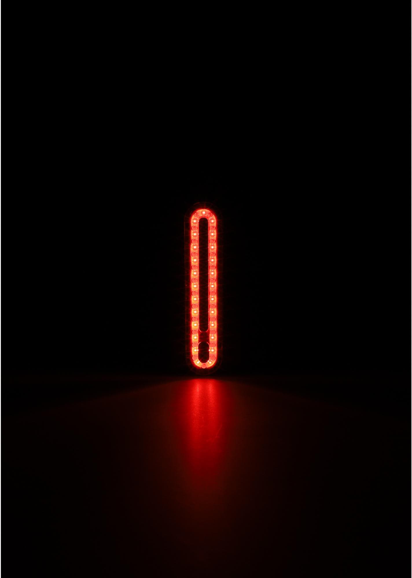 FISCHER Fahrrad Fahrradbeleuchtung »LED-Akku Bremslicht Stableuchte«, (2 tlg., mit Rücklicht)