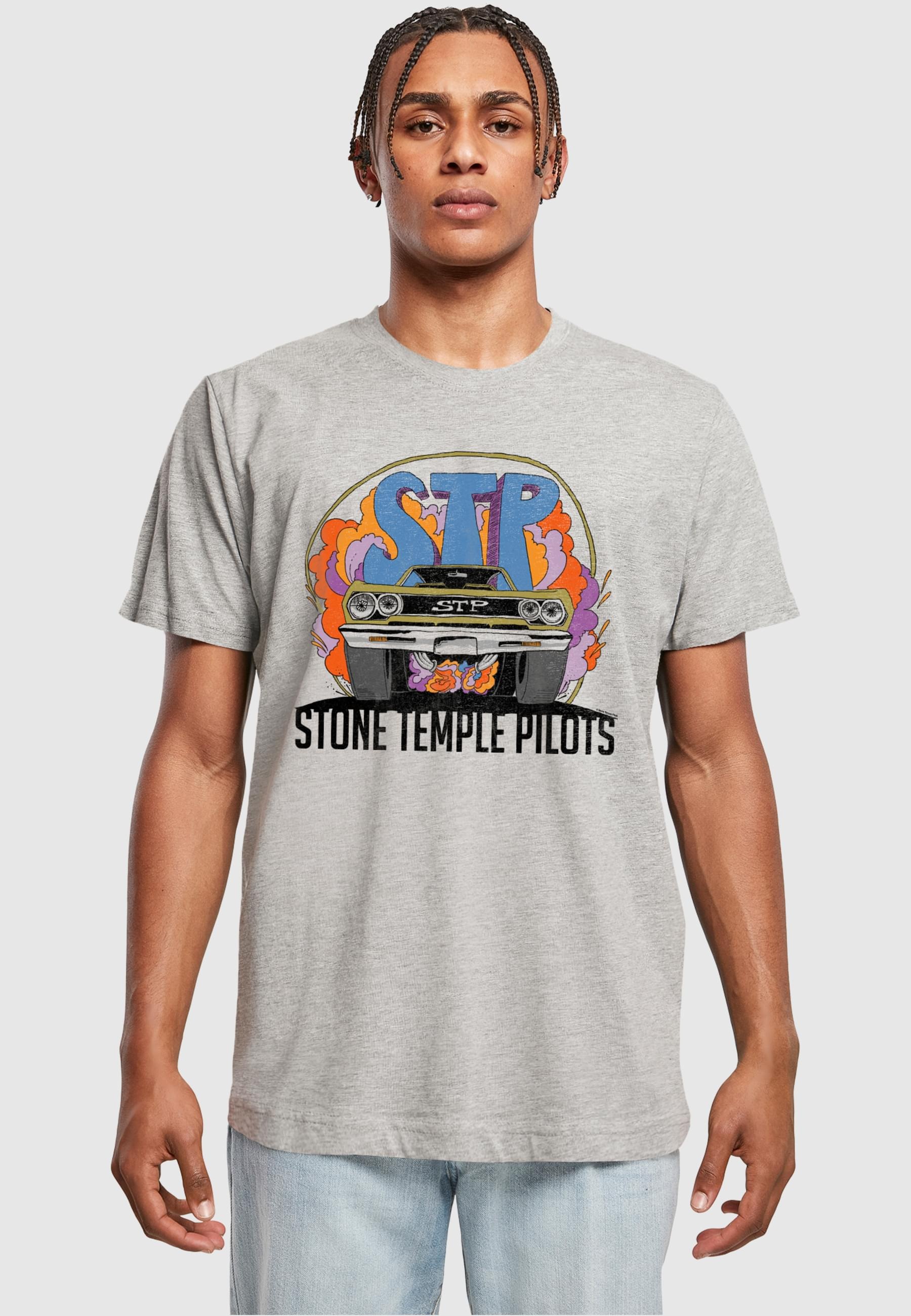 Merchcode T-Shirt »Merchcode Herren Stone Temple Pilots - Vintage muscle T-Shirt«, (1 tlg.)