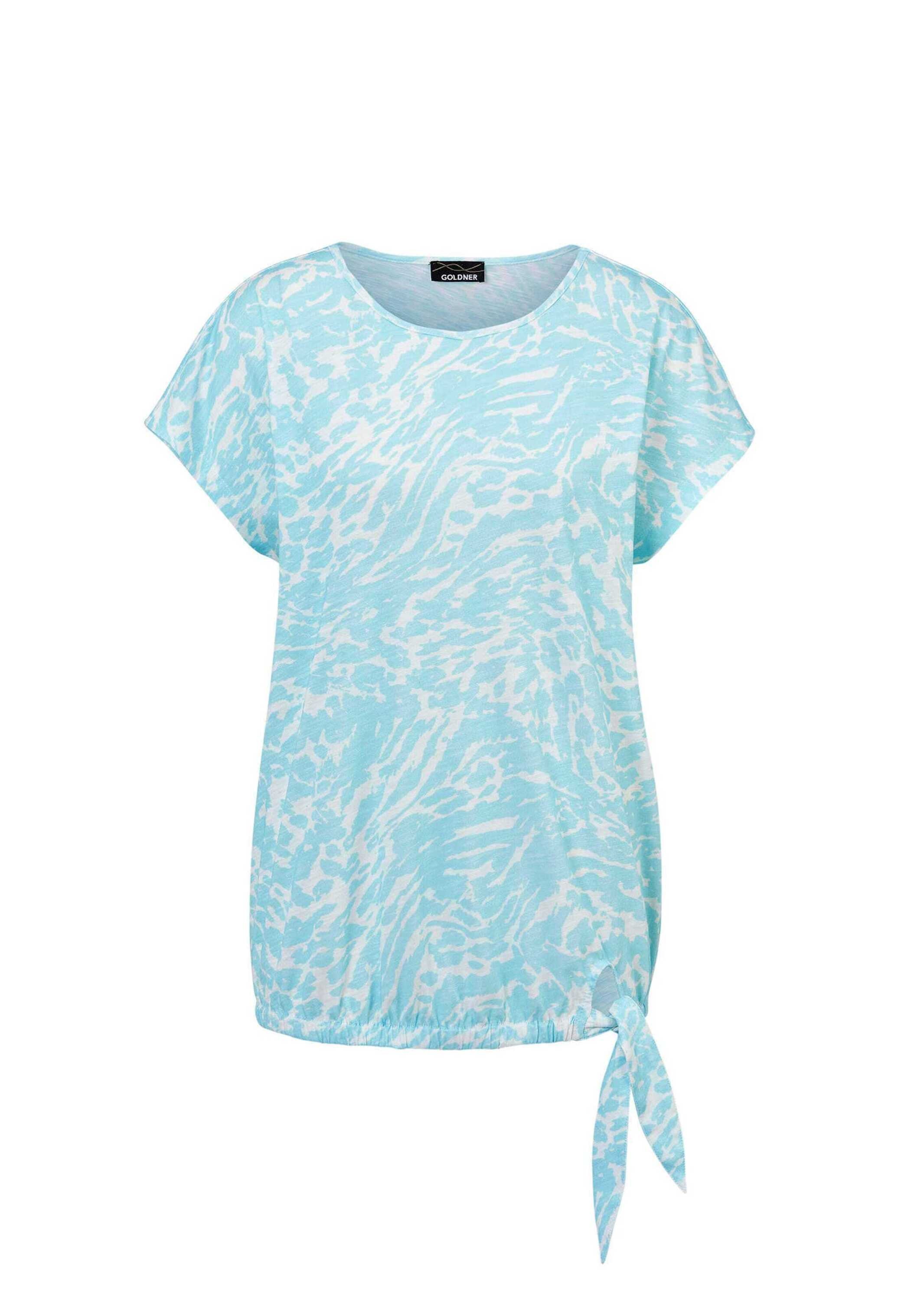 GOLDNER Kurzarmshirt "Kurzgröße Shirt mit U-Boot-Ausschnitt" U-Boot-Ausschn günstig online kaufen