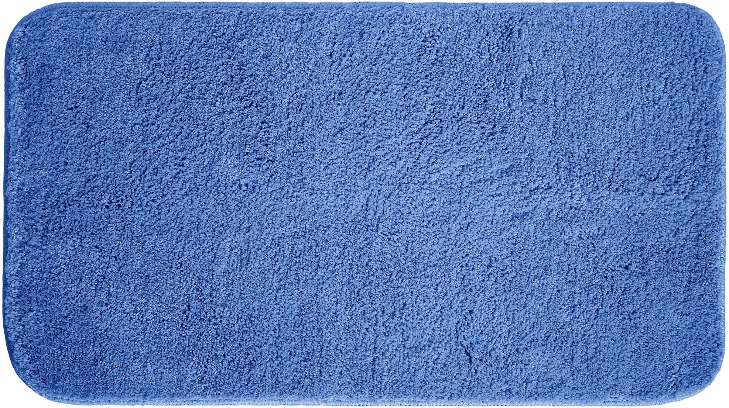 my home Badematte »Inga, Badezimmer Teppich, Badvorleger«, rutschhemmend beschichtet, schnell trocknend-strapazierfähig-fußbodenheizungsgeeignet, Badteppich, unifarben, weich, als halbrund und rechteckig erhältlich