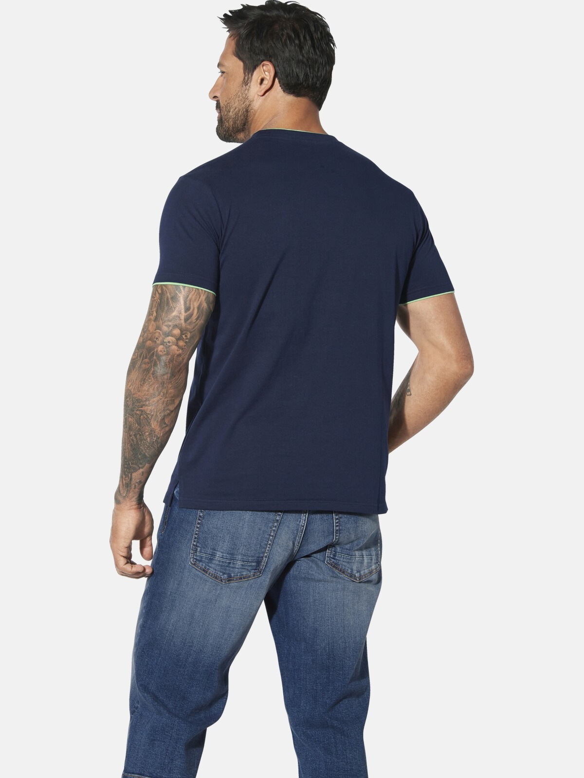 Jan Vanderstorm T-Shirt »T-Shirt HAKEJAN«, (1 tlg.), mit grafischem Print