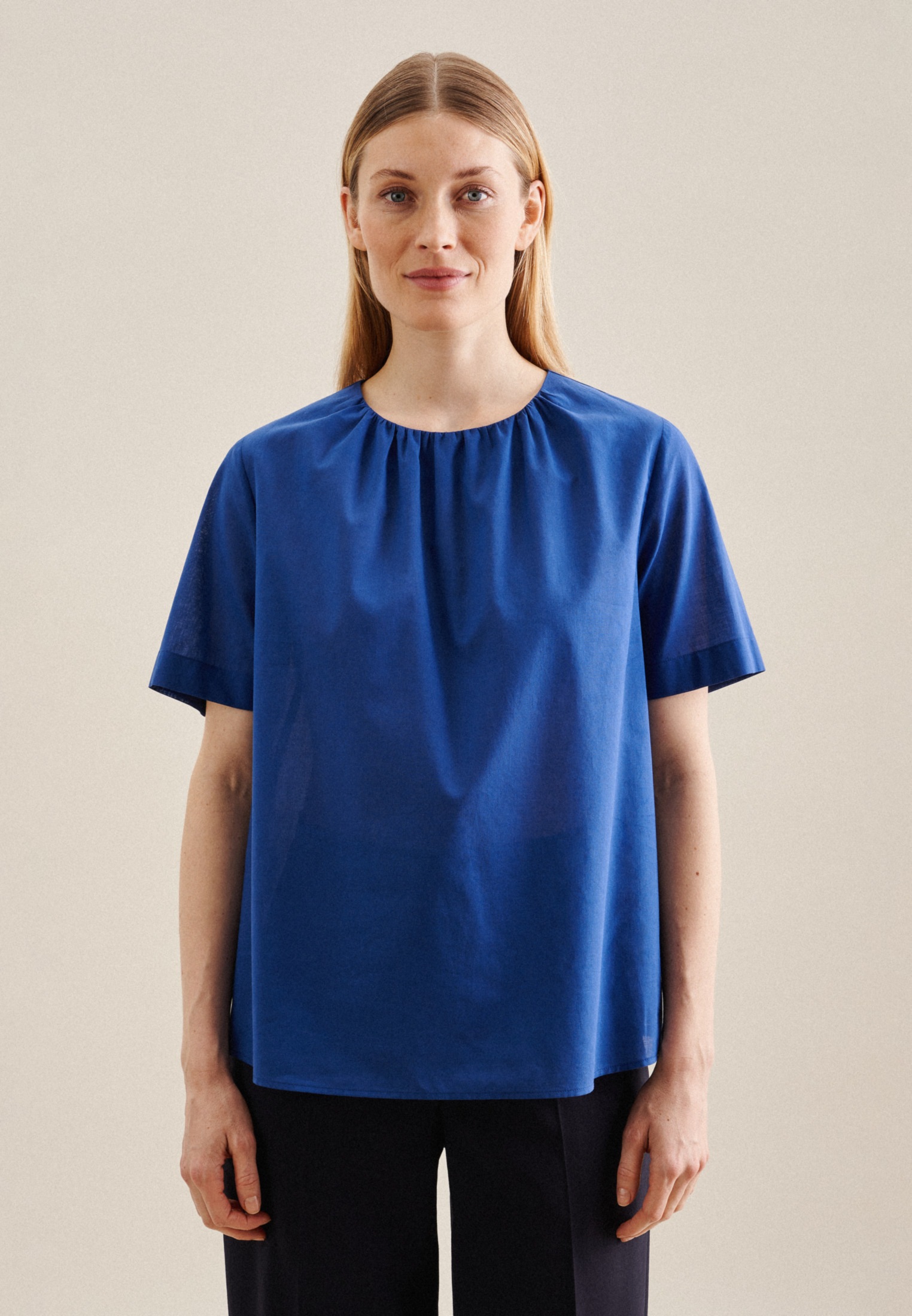 seidensticker Shirtbluse »Schwarze Rose« Kurzarm Run...