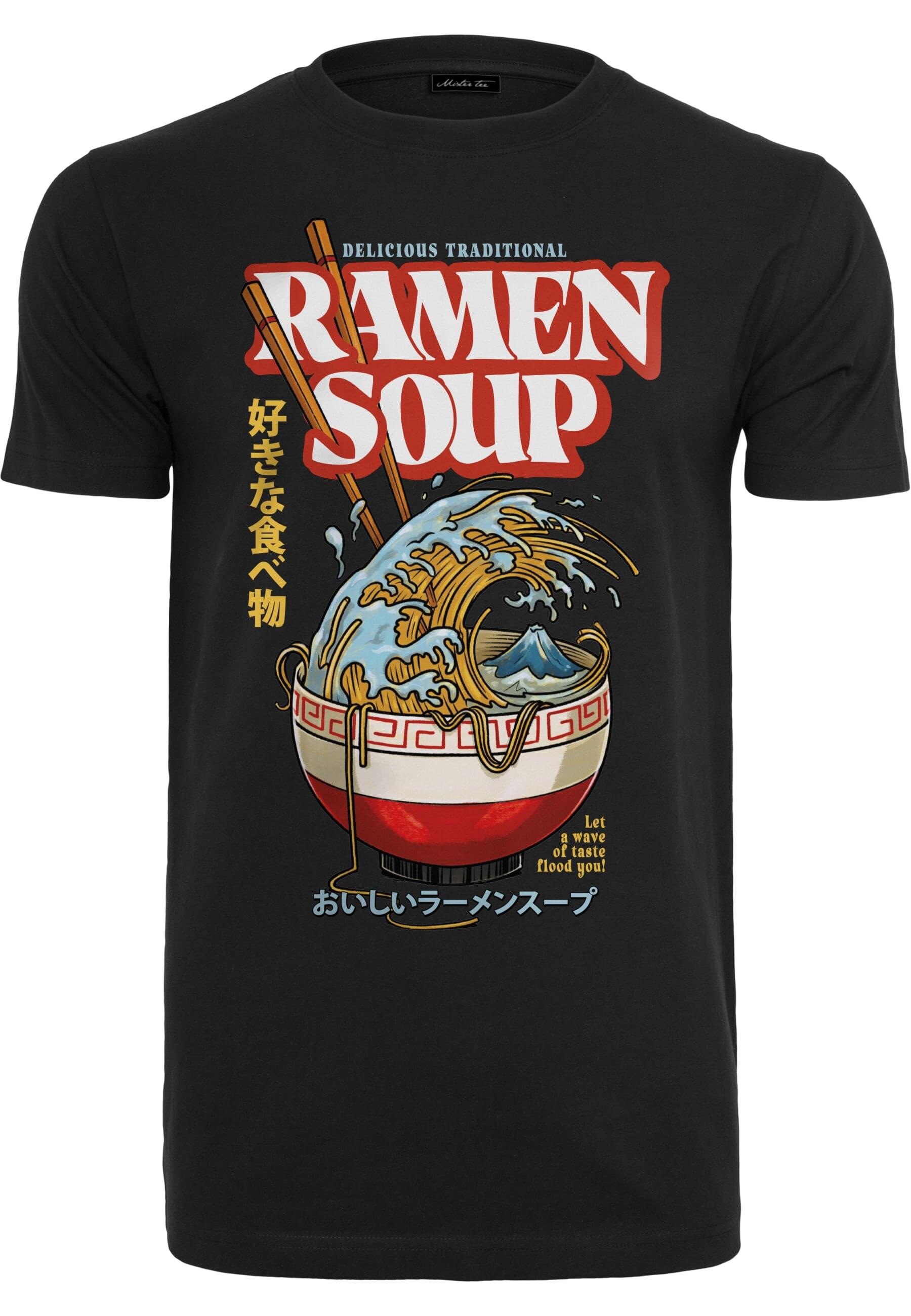 MisterTee T-Shirt "MisterTee Ramen Soup Tee" 1 Stk. günstig online kaufen
