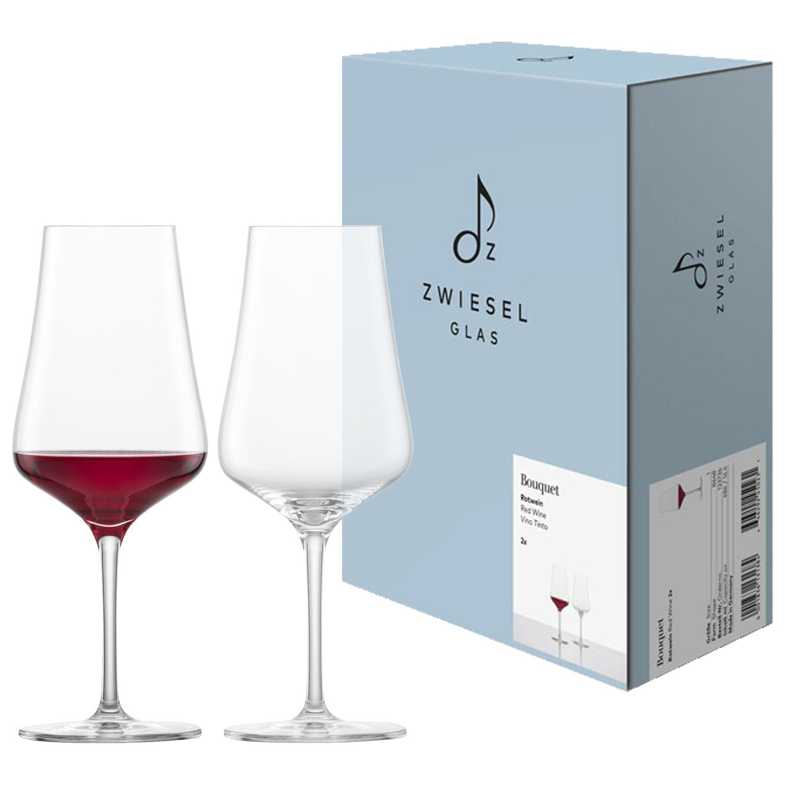 Zwiesel Glas Rotweinglas »Beaujolais Rotweingläser Bouquet 486 ml 2er Set transparent«