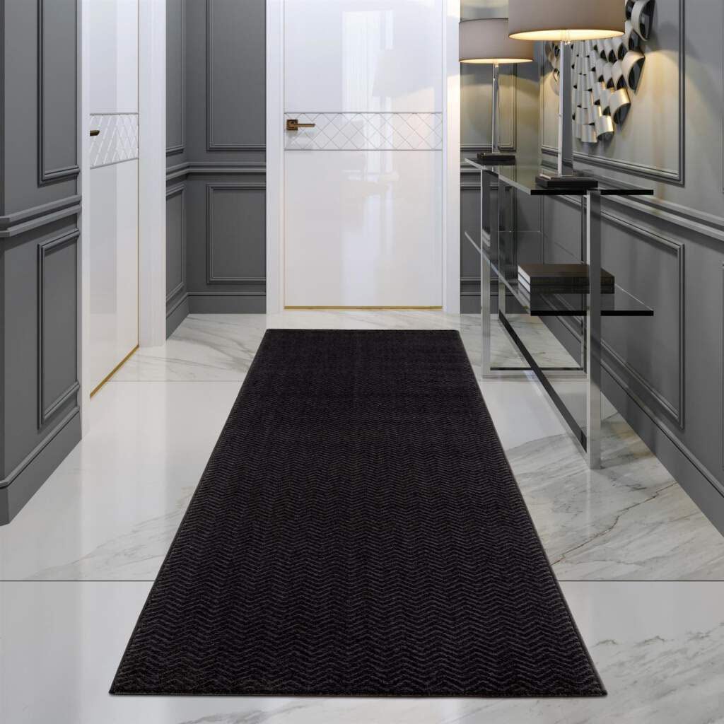 Carpet City Teppich "Friseé-Teppich FANCY805" rechteckig 12 mm Höhe Läufer, günstig online kaufen