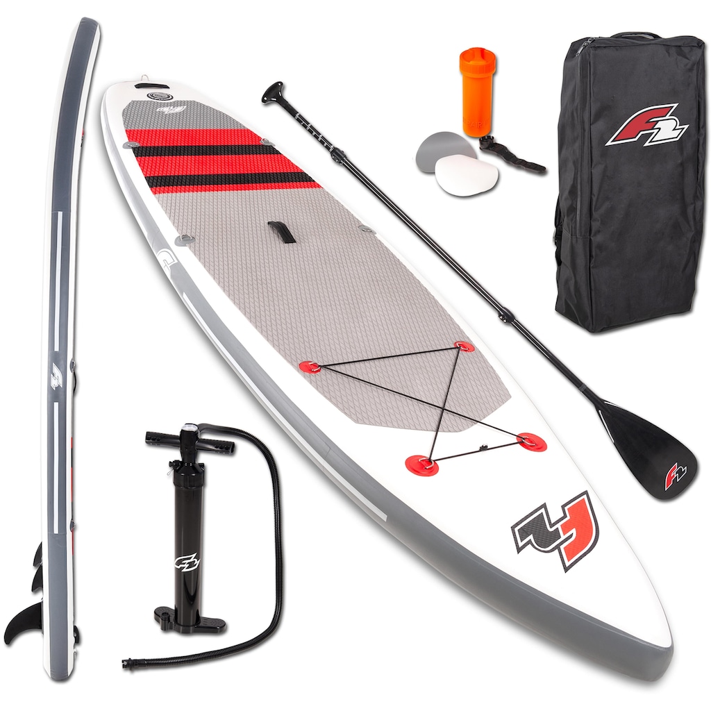 F2 Inflatable SUP-Board »Union«, (Set, 5 tlg., mit Paddel, Pumpe und Transportrucksack)