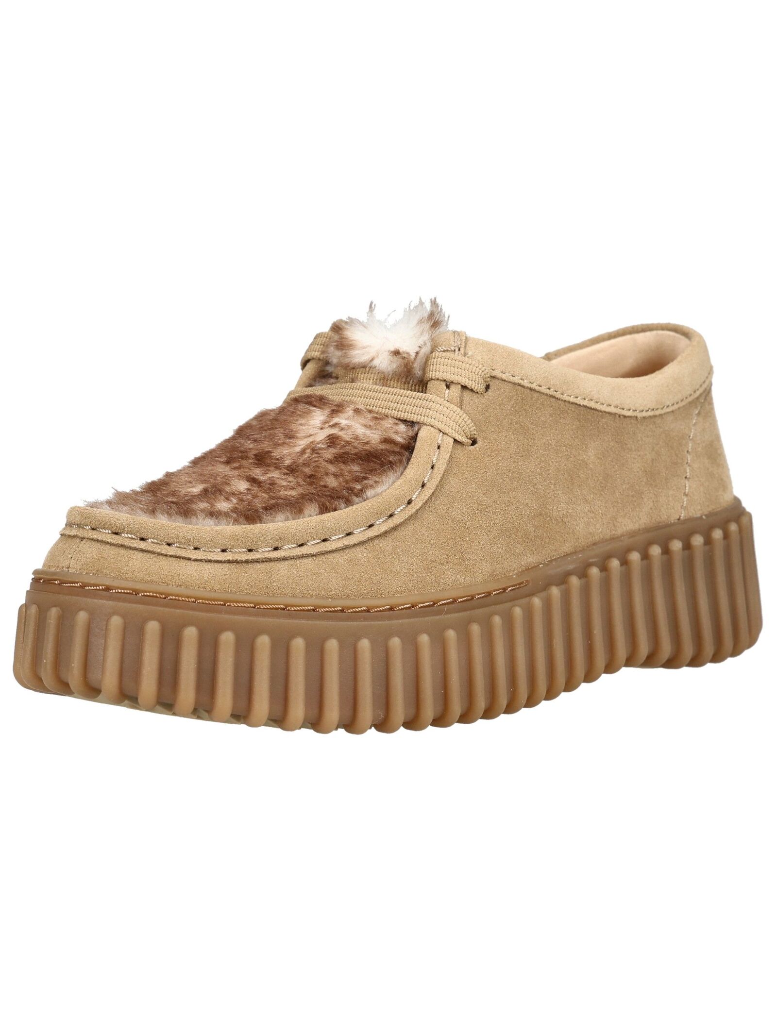 Clarks Schnürschuh "Clarks Halbschuhe Veloursleder"