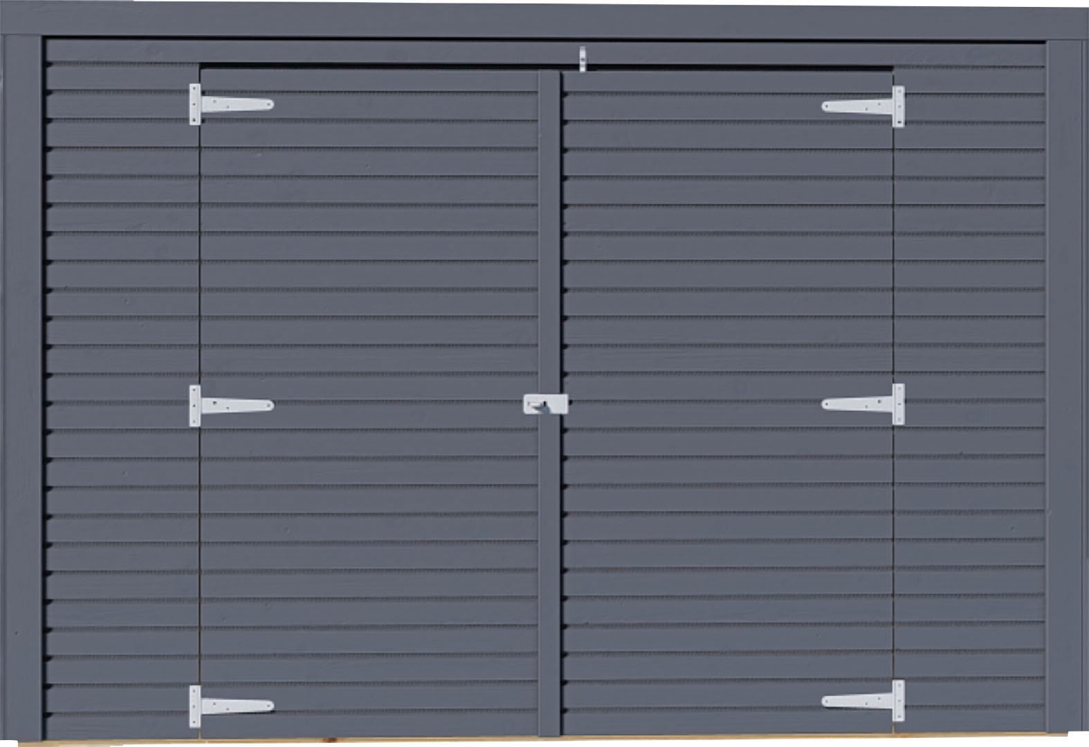 KONIFERA Fahrradbox »Bike Box«, (Komplett-Set), aus Fichte, BxTxH: 207x103x143 cm