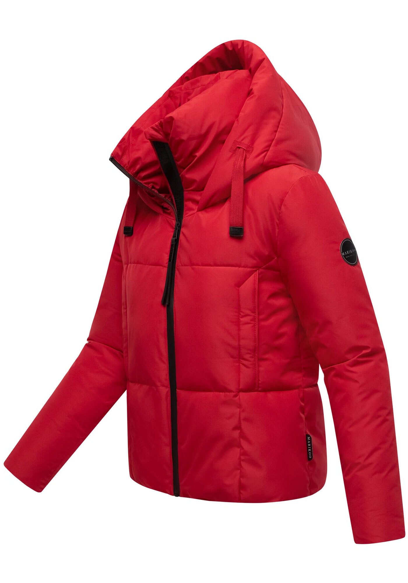 Marikoo Winterjacke »Ninikaa«, kurze Winter Jacke mit extra hohem Windschutzkragen