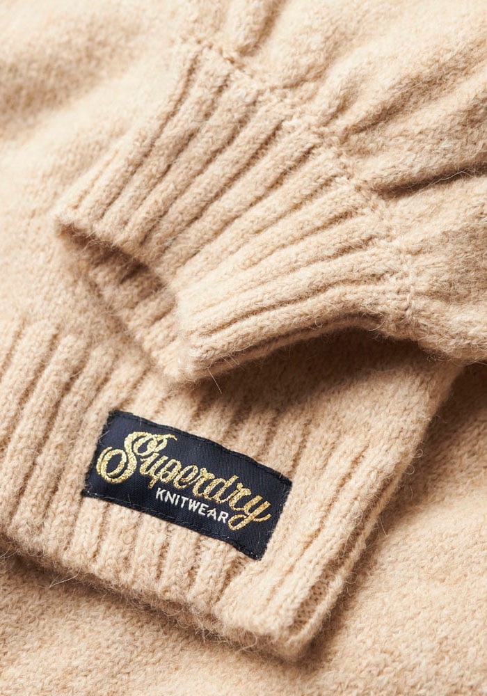 Superdry Strickpullover »SLOUCHY PATTERN KNIT«