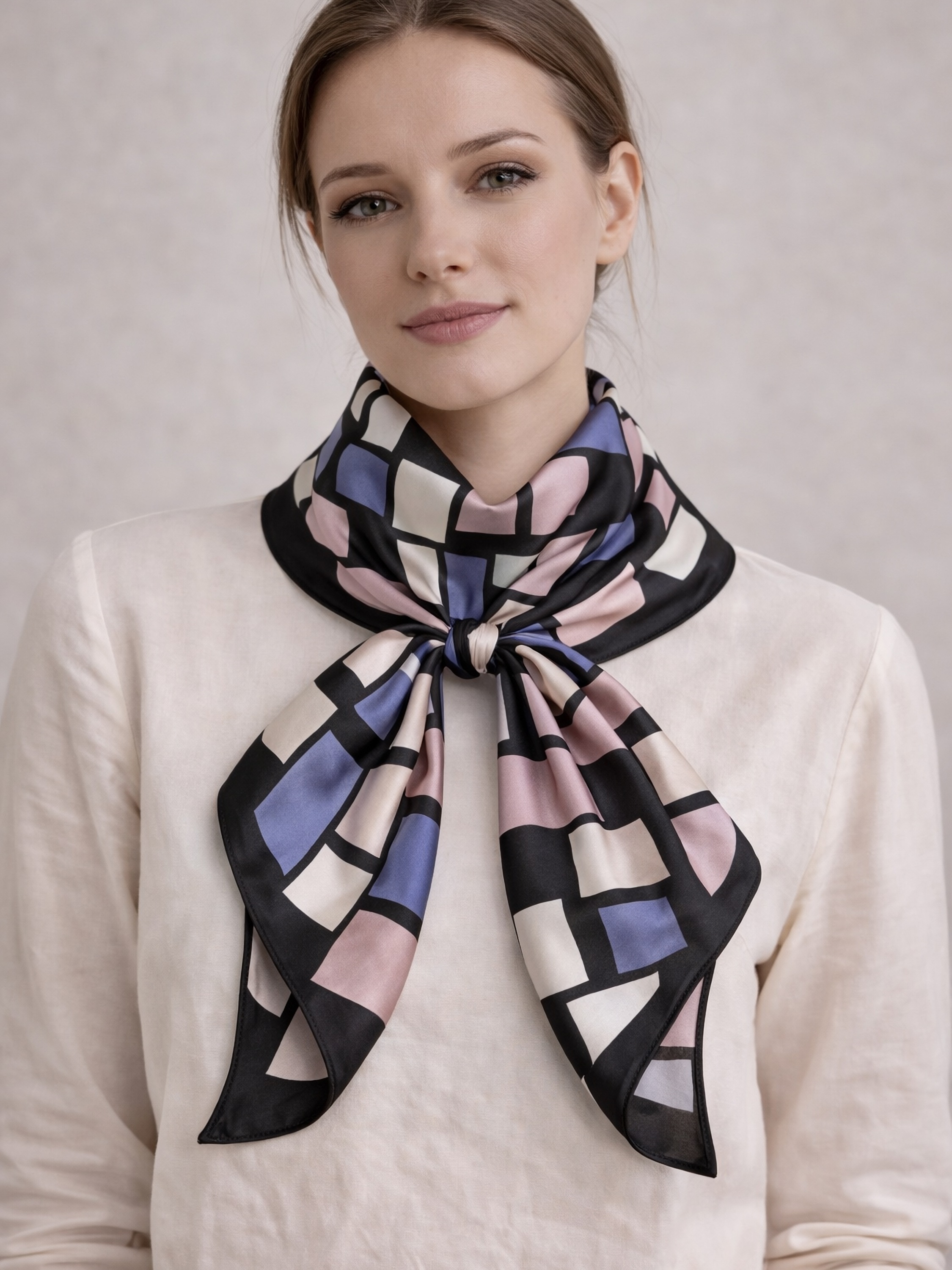 COLLEZIONE ALESSANDRO Nickituch "Graphic" 1 Stk. quadratisches Halstuch mit günstig online kaufen