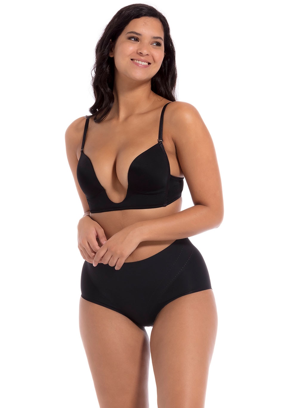 MAGIC Bodyfashion Bügelloser BH »V-Bra«, extrem tief fallender Ausschnitt und extra tiefer Rücken