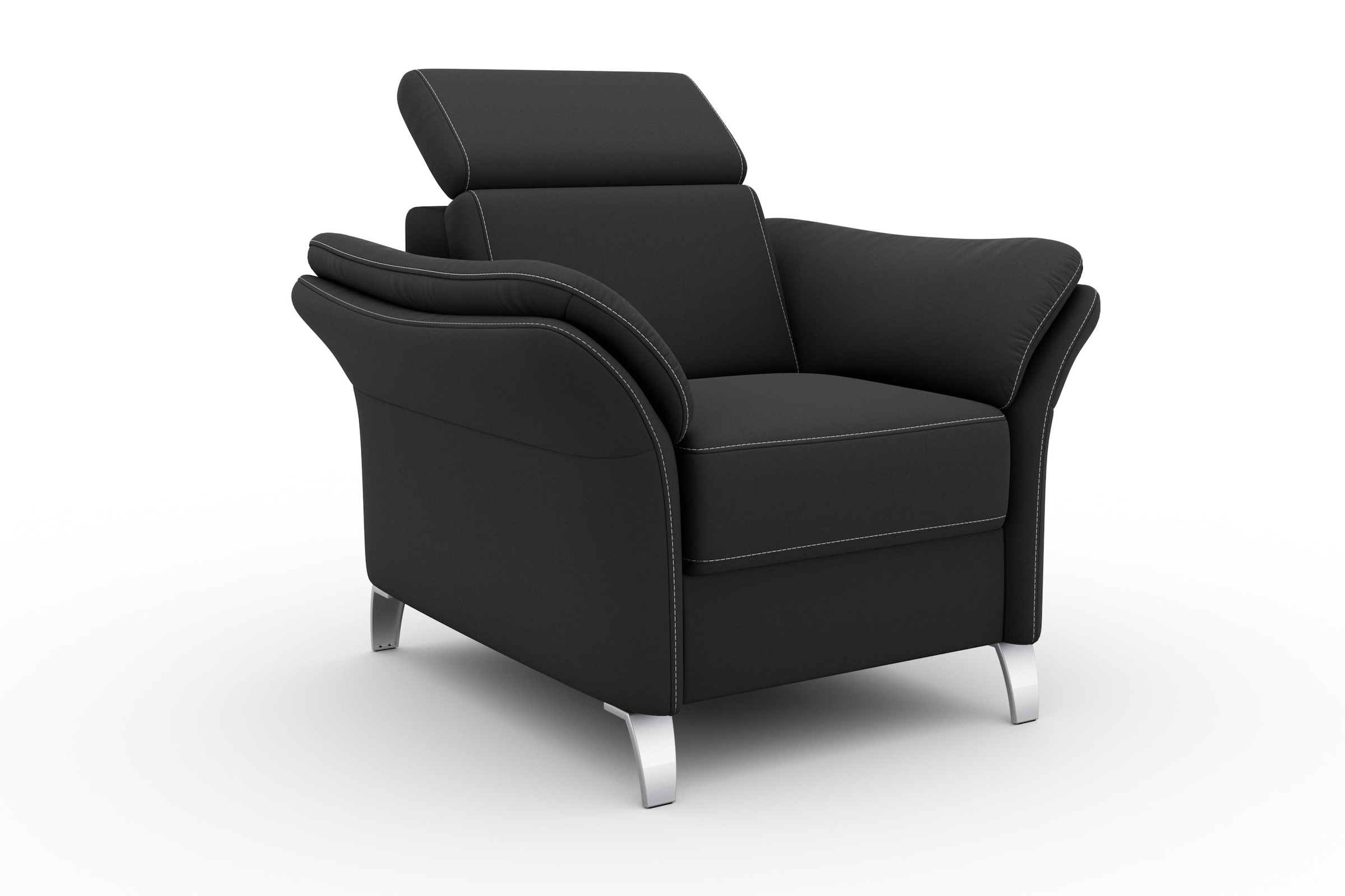 sit&more Sessel »Vincenzo« inklusive Kopfteilverstellung