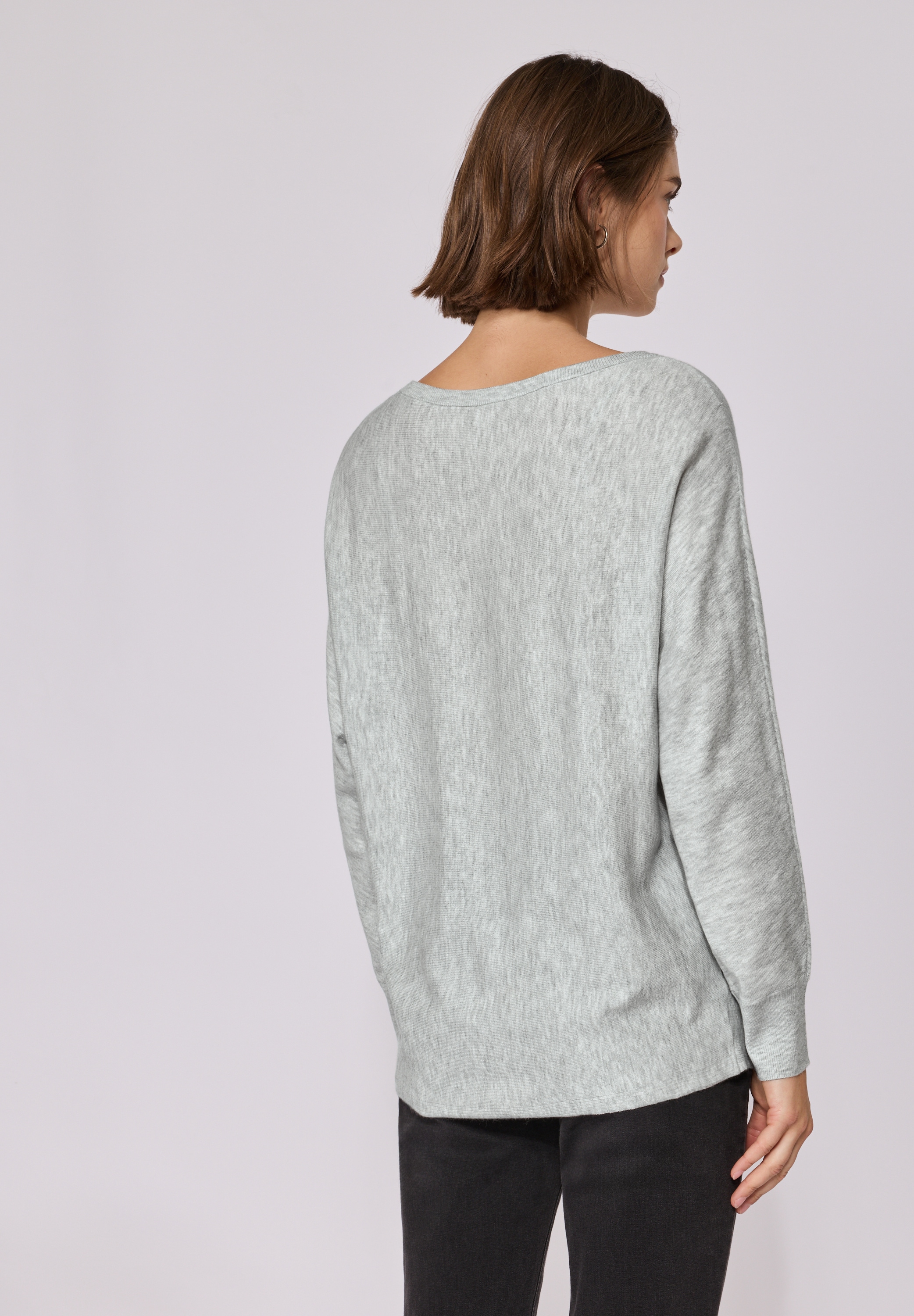 STREET ONE STUDIO Strickpullover, aus softem Materialmix günstig online kaufen