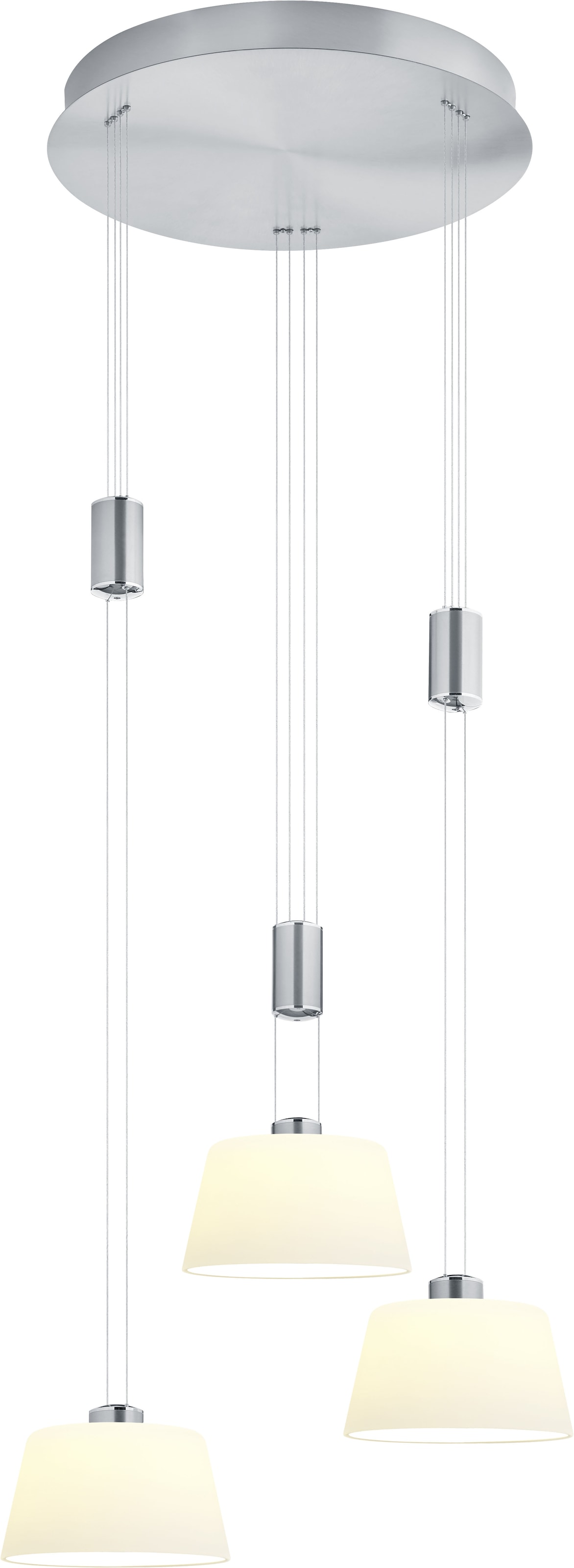 HELL höllisch gutes Licht LED Pendelleuchte »ELEGANCE« LED-Modul 1 Stk. Warmweiß dimmbar über Wanddimmer, Höhenverstellbar