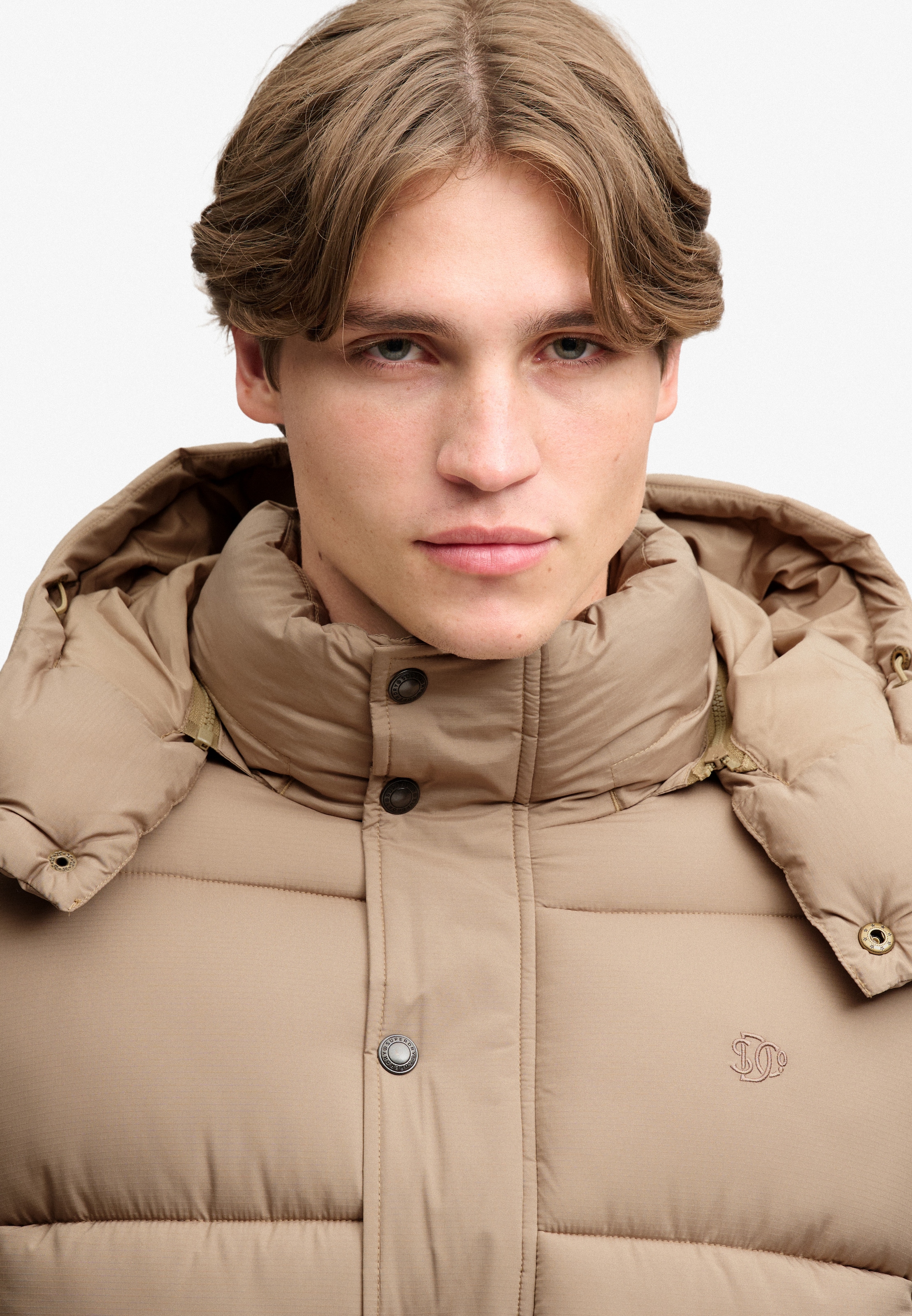 Superdry Steppjacke »PREMIUM RIPSTOP PUFFER JKT« mit Kapuze Kunstfaser, relaxed fit